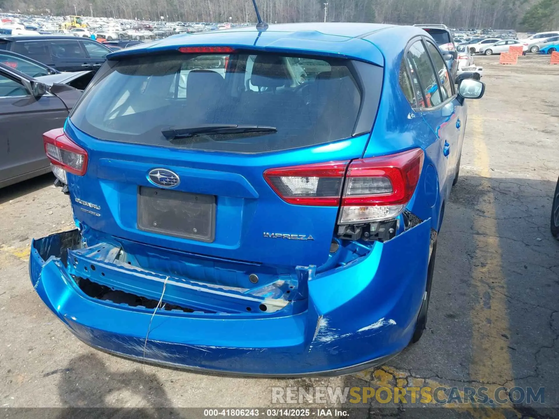 4 Photograph of a damaged car 4S3GTAB63P3703761 SUBARU IMPREZA 2023