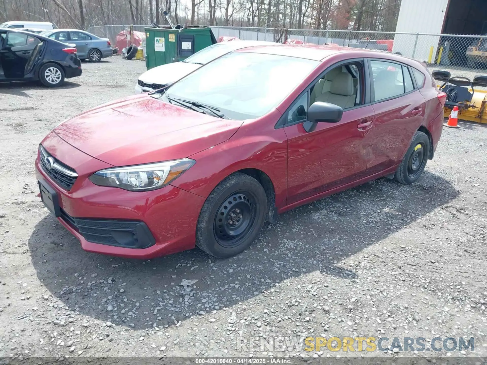 2 Photograph of a damaged car 4S3GTAB64P3720293 SUBARU IMPREZA 2023