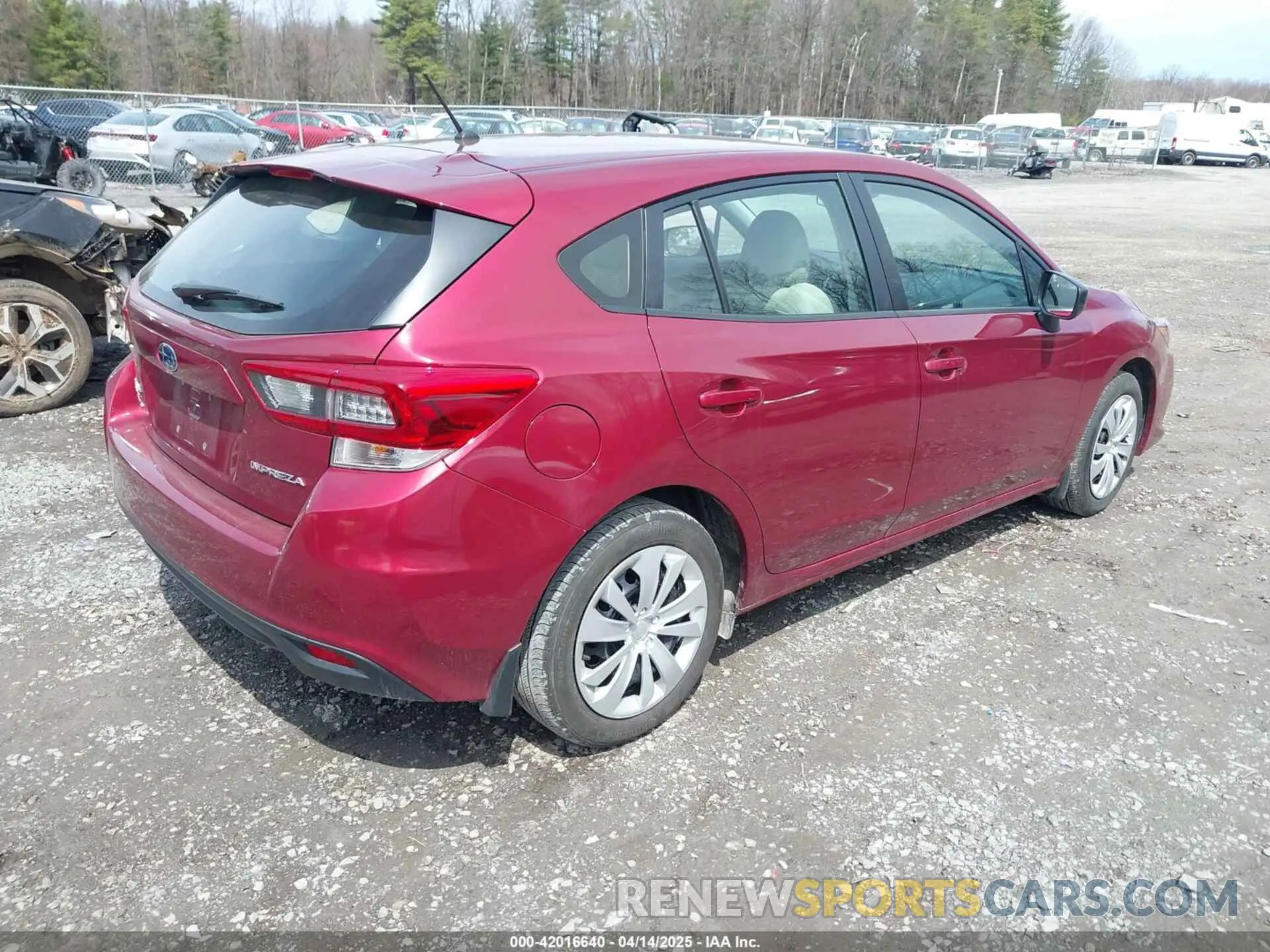 4 Photograph of a damaged car 4S3GTAB64P3720293 SUBARU IMPREZA 2023
