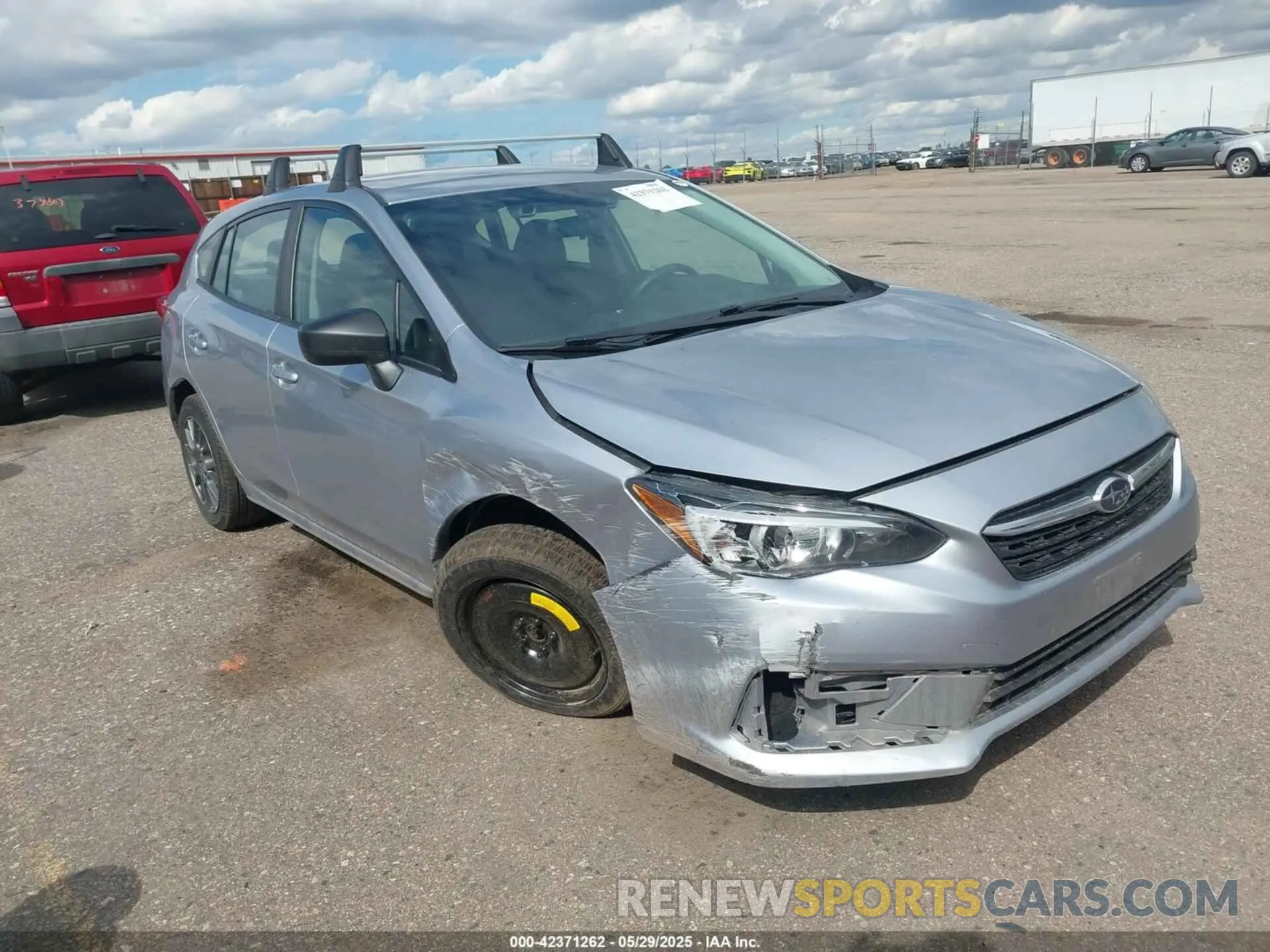 1 Photograph of a damaged car 4S3GTAB64P3722447 SUBARU IMPREZA 2023