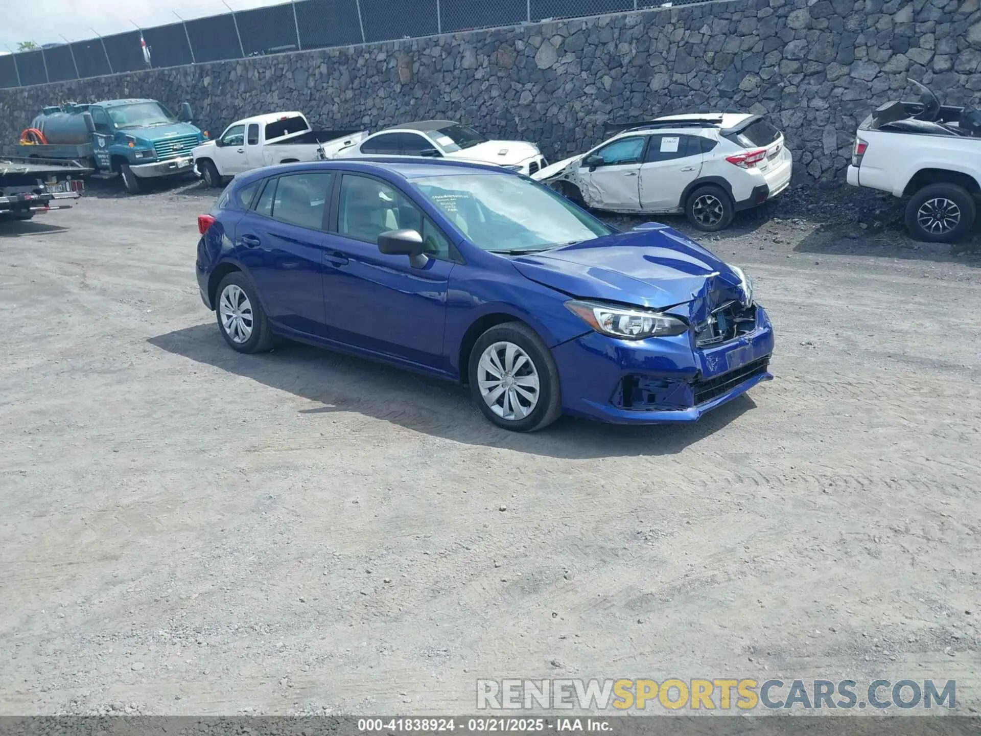1 Photograph of a damaged car 4S3GTAB66P3706797 SUBARU IMPREZA 2023