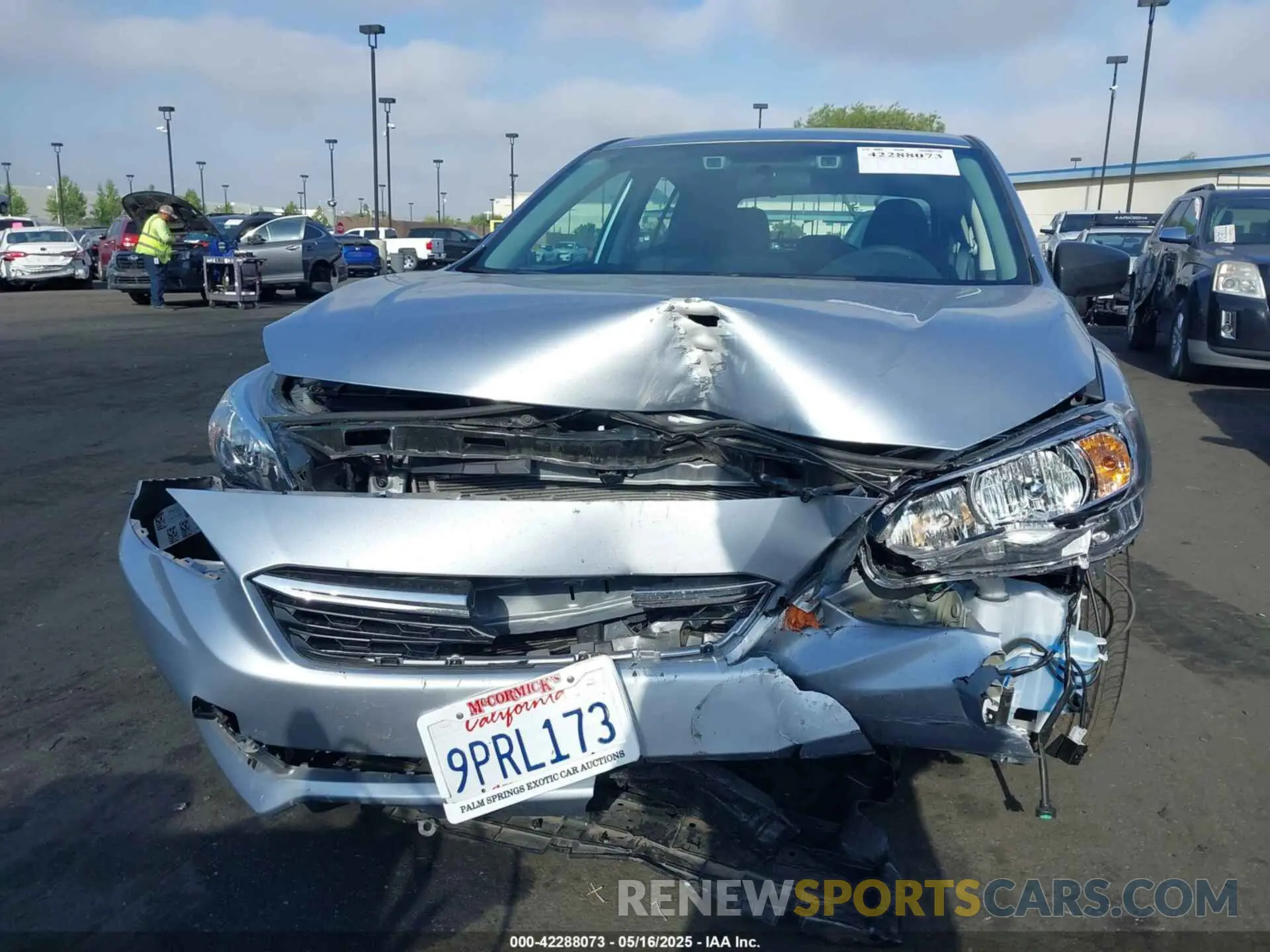 6 Photograph of a damaged car 4S3GTAB66P3706993 SUBARU IMPREZA 2023