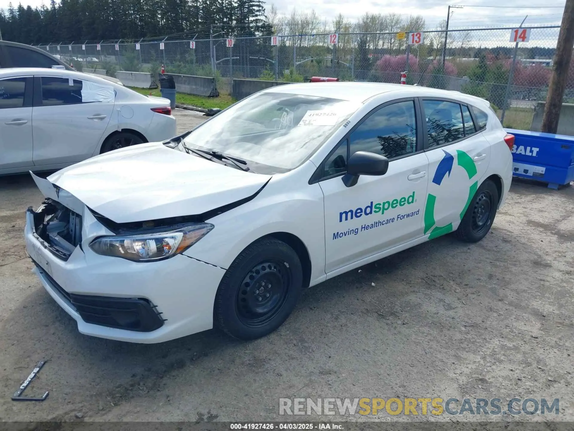 2 Photograph of a damaged car 4S3GTAB66P3708873 SUBARU IMPREZA 2023