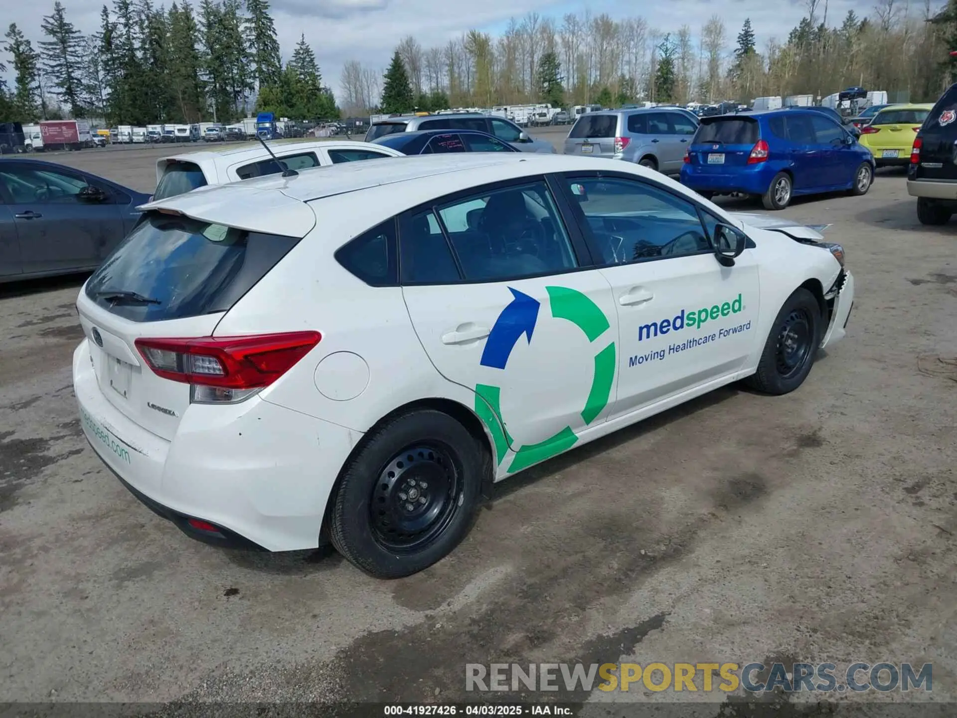 4 Photograph of a damaged car 4S3GTAB66P3708873 SUBARU IMPREZA 2023