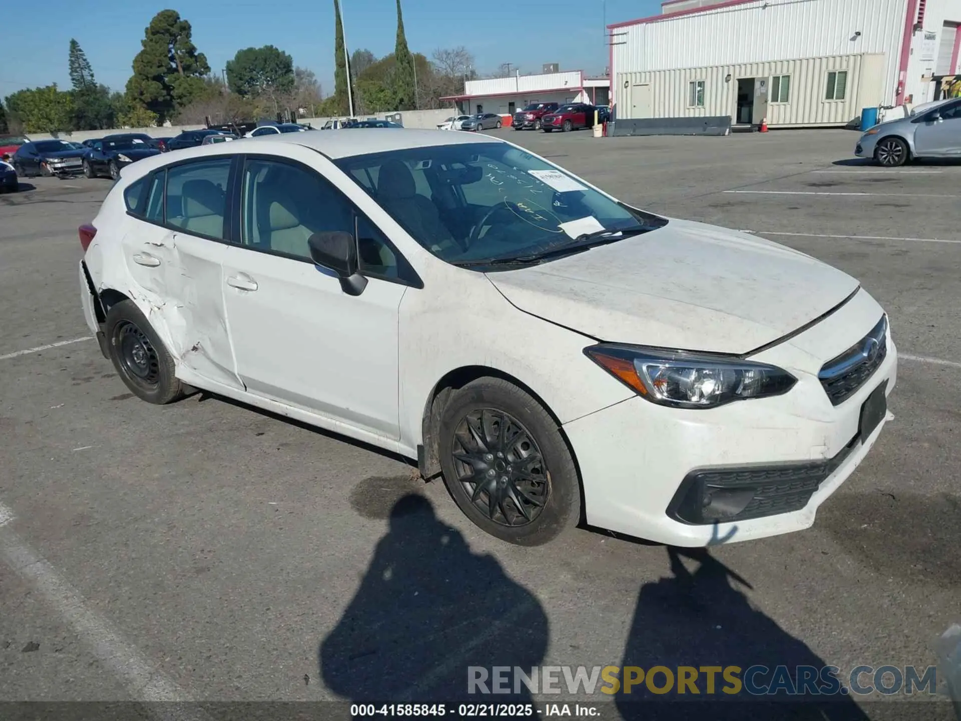 1 Photograph of a damaged car 4S3GTAB66P3713670 SUBARU IMPREZA 2023