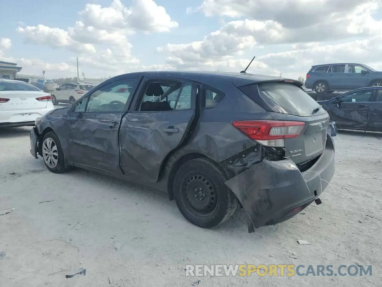 2 Photograph of a damaged car 4S3GTAB6XP3701148 SUBARU IMPREZA 2023