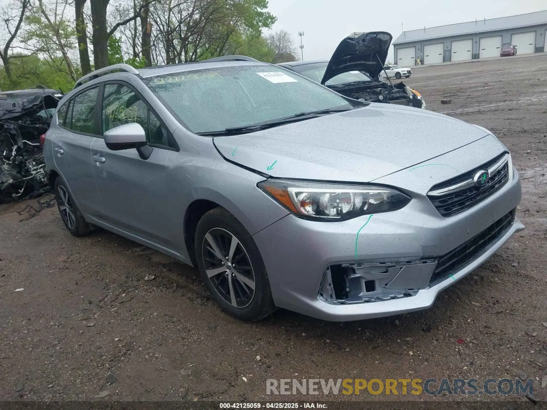 1 Photograph of a damaged car 4S3GTAD65P3721921 SUBARU IMPREZA 2023