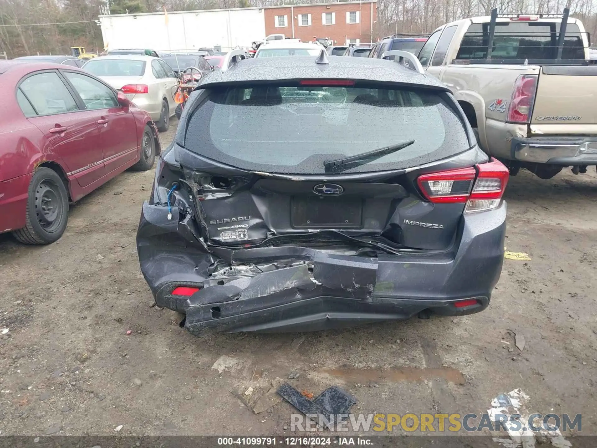16 Photograph of a damaged car 4S3GTAD67P3722018 SUBARU IMPREZA 2023