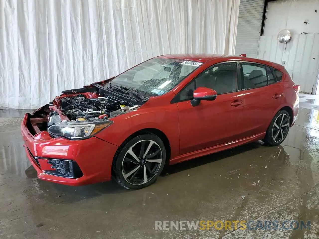 1 Photograph of a damaged car 4S3GTAJ6XP1714902 SUBARU IMPREZA 2023