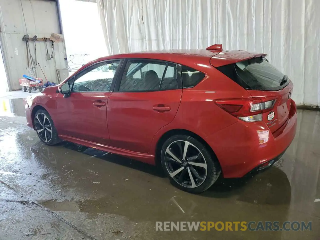 2 Photograph of a damaged car 4S3GTAJ6XP1714902 SUBARU IMPREZA 2023