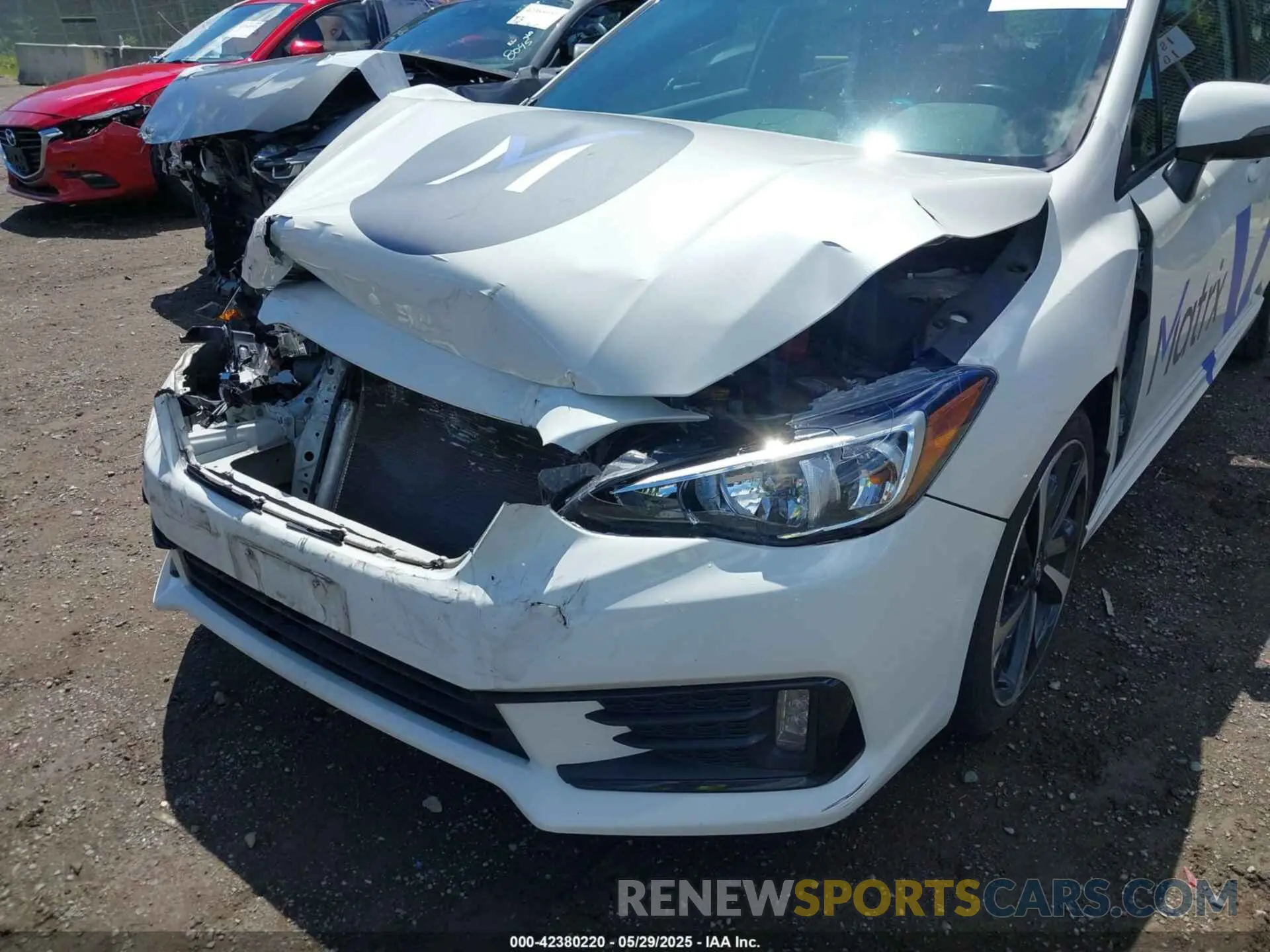 6 Photograph of a damaged car 4S3GTAL65P3712217 SUBARU IMPREZA 2023