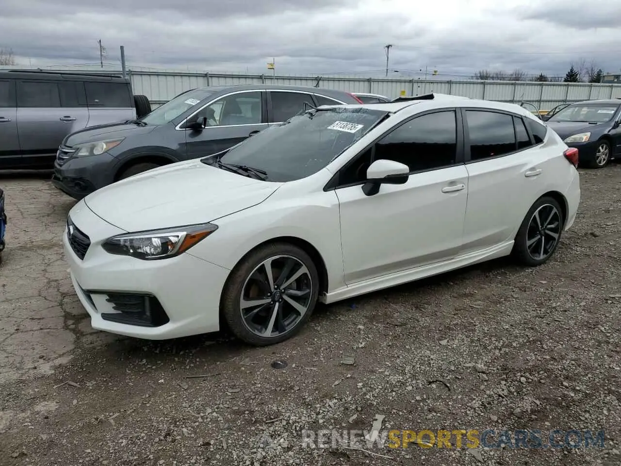 1 Photograph of a damaged car 4S3GTAM65P3701779 SUBARU IMPREZA 2023