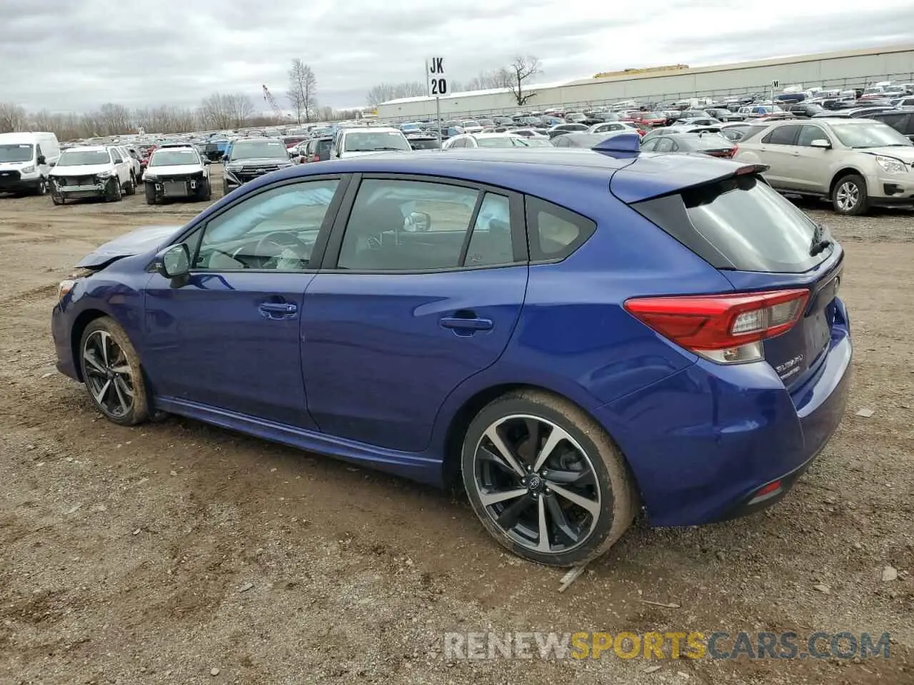 2 Photograph of a damaged car 4S3GTAM65P3711034 SUBARU IMPREZA 2023