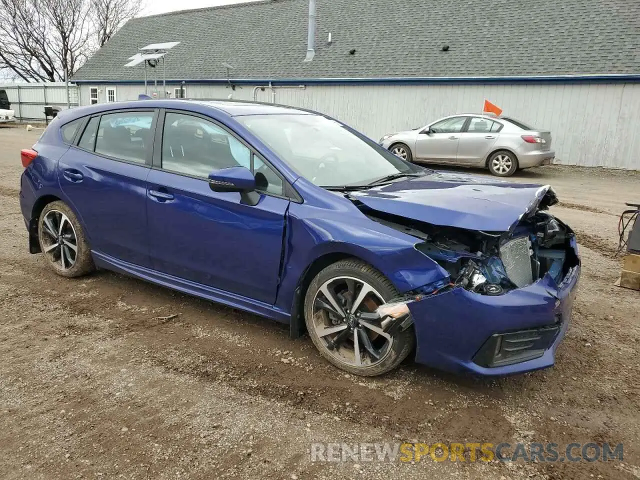 4 Photograph of a damaged car 4S3GTAM65P3711034 SUBARU IMPREZA 2023