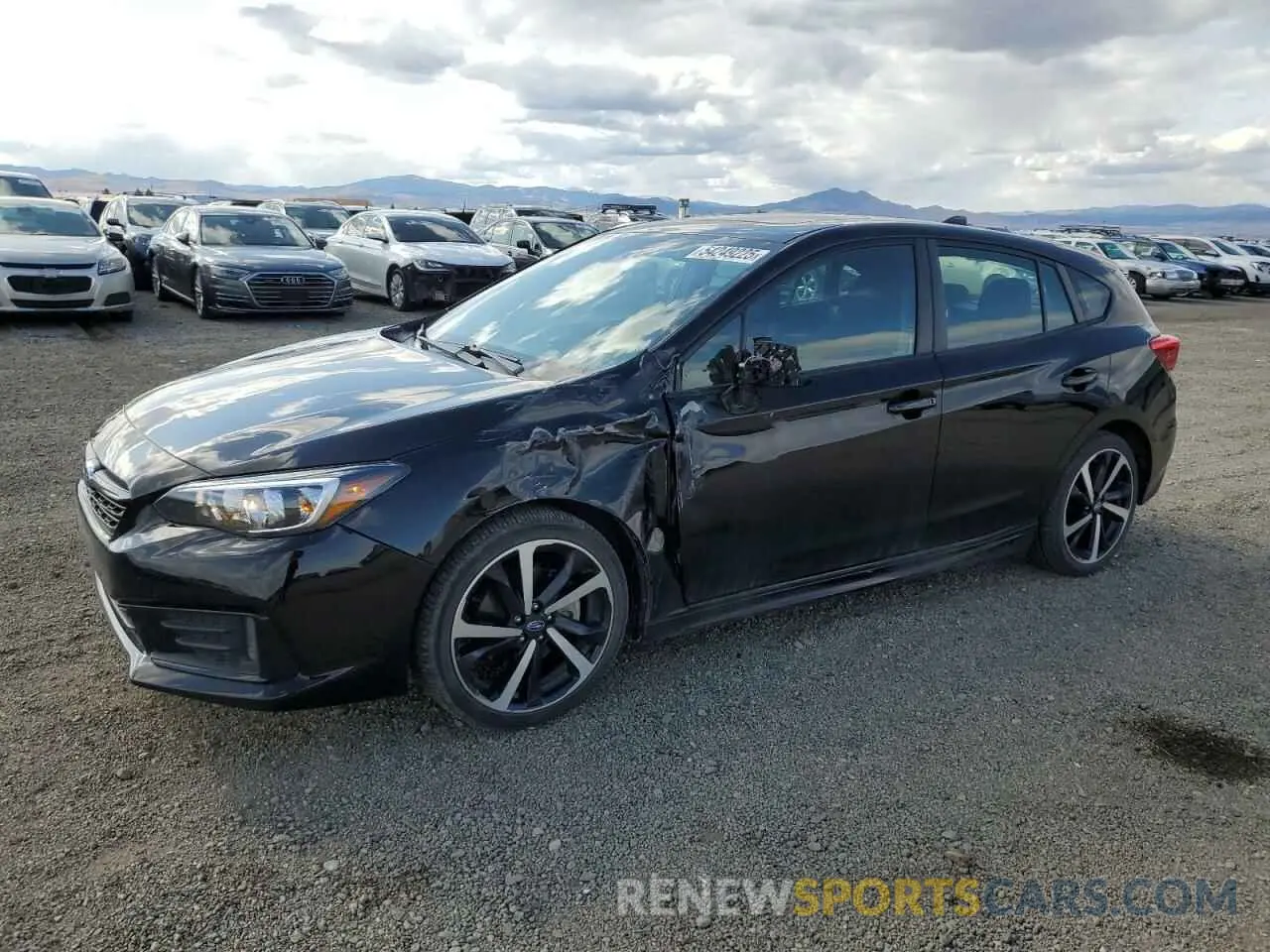 1 Photograph of a damaged car 4S3GTAM67P3717403 SUBARU IMPREZA 2023