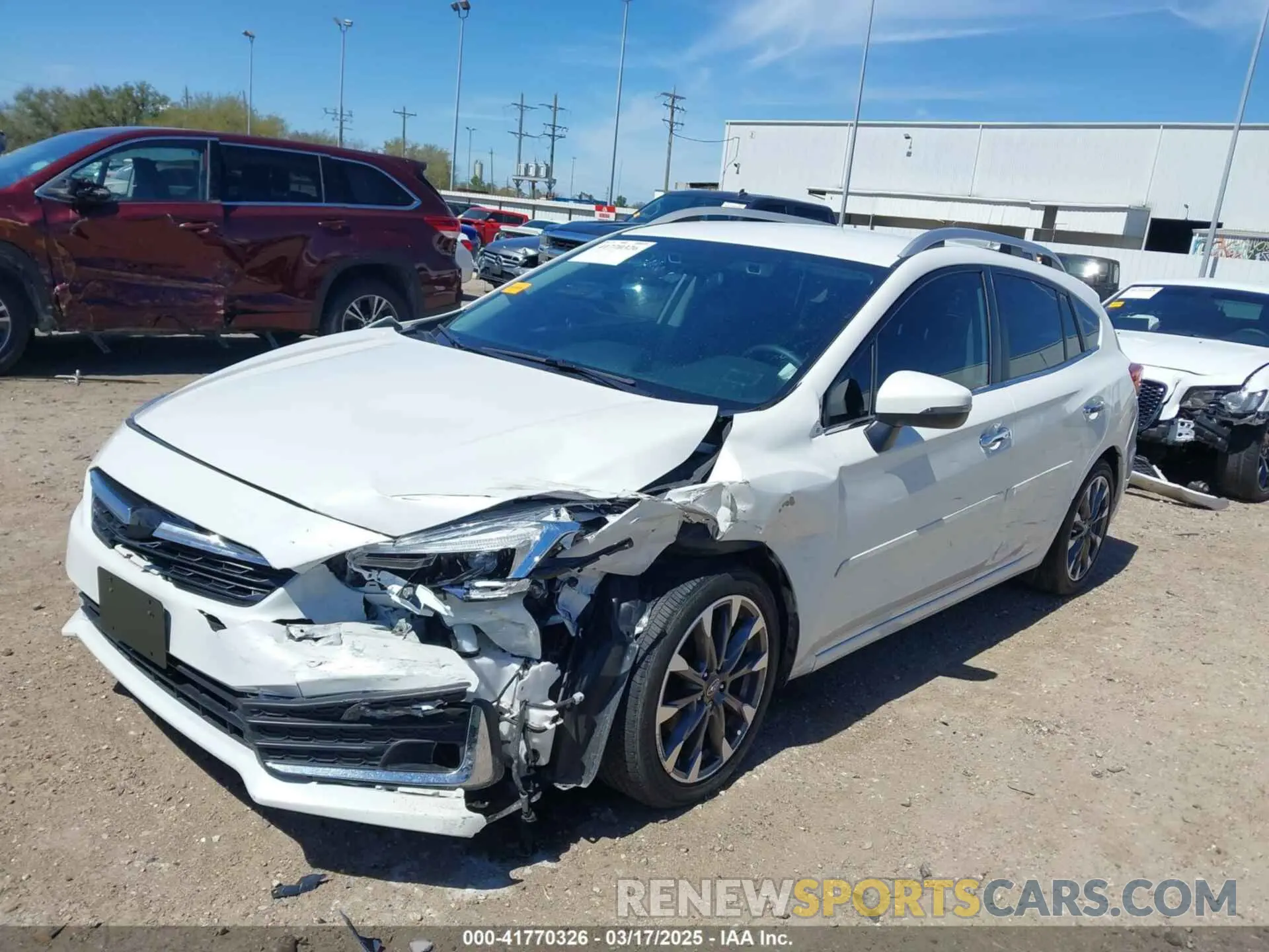 2 Photograph of a damaged car 4S3GTAT67P3700652 SUBARU IMPREZA 2023