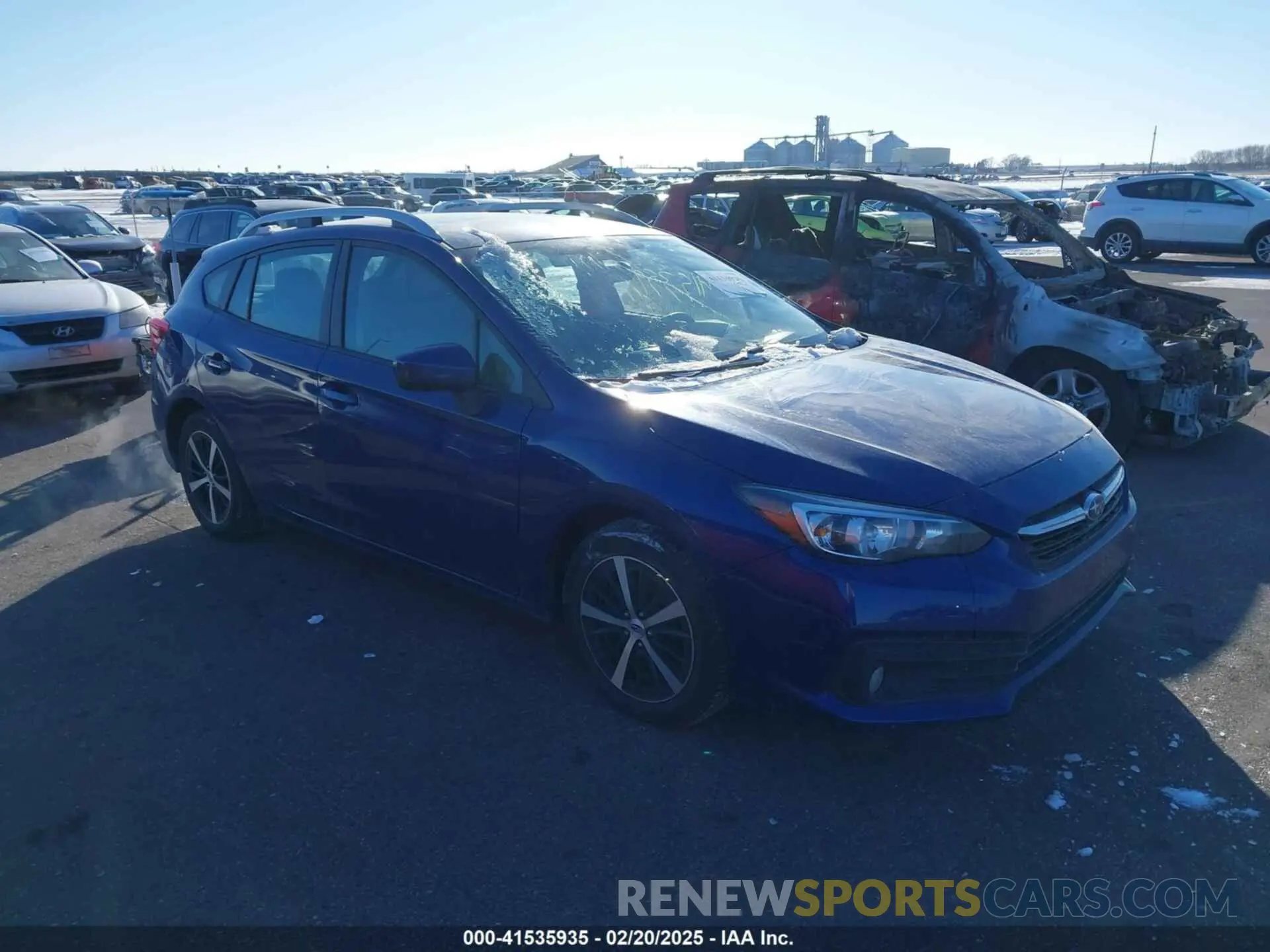 1 Photograph of a damaged car 4S3GTAV68P3703721 SUBARU IMPREZA 2023