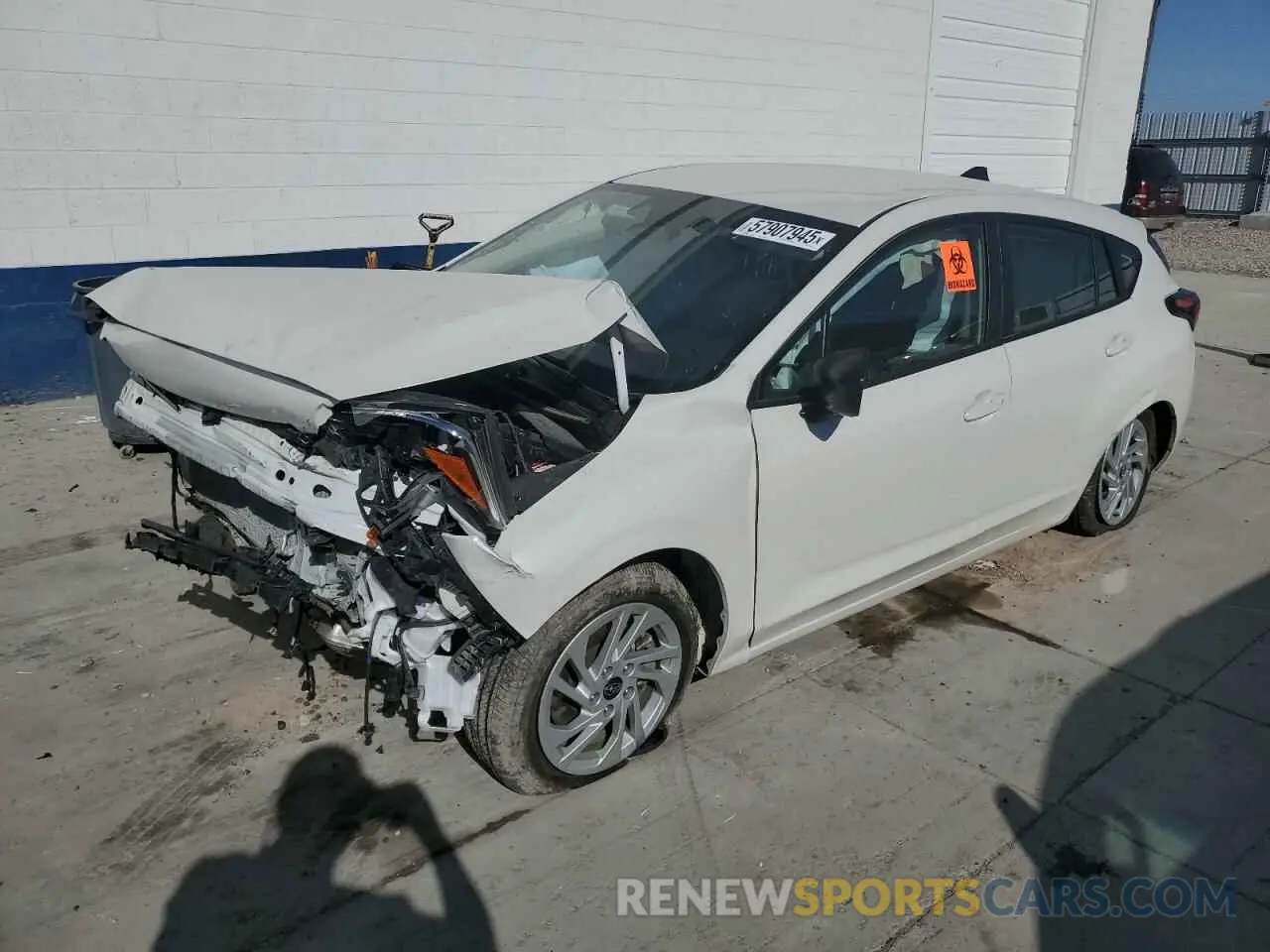 1 Photograph of a damaged car JF1GUABC0R8271564 SUBARU IMPREZA 2024