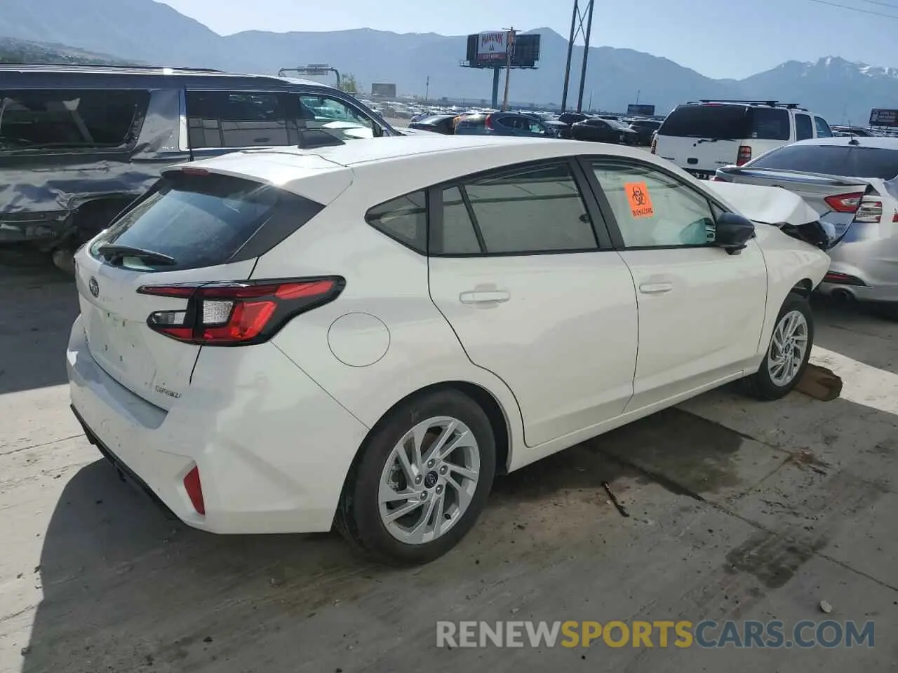 3 Photograph of a damaged car JF1GUABC0R8271564 SUBARU IMPREZA 2024