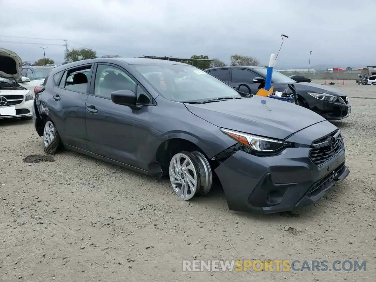 4 Photograph of a damaged car JF1GUABC0R8363841 SUBARU IMPREZA 2024