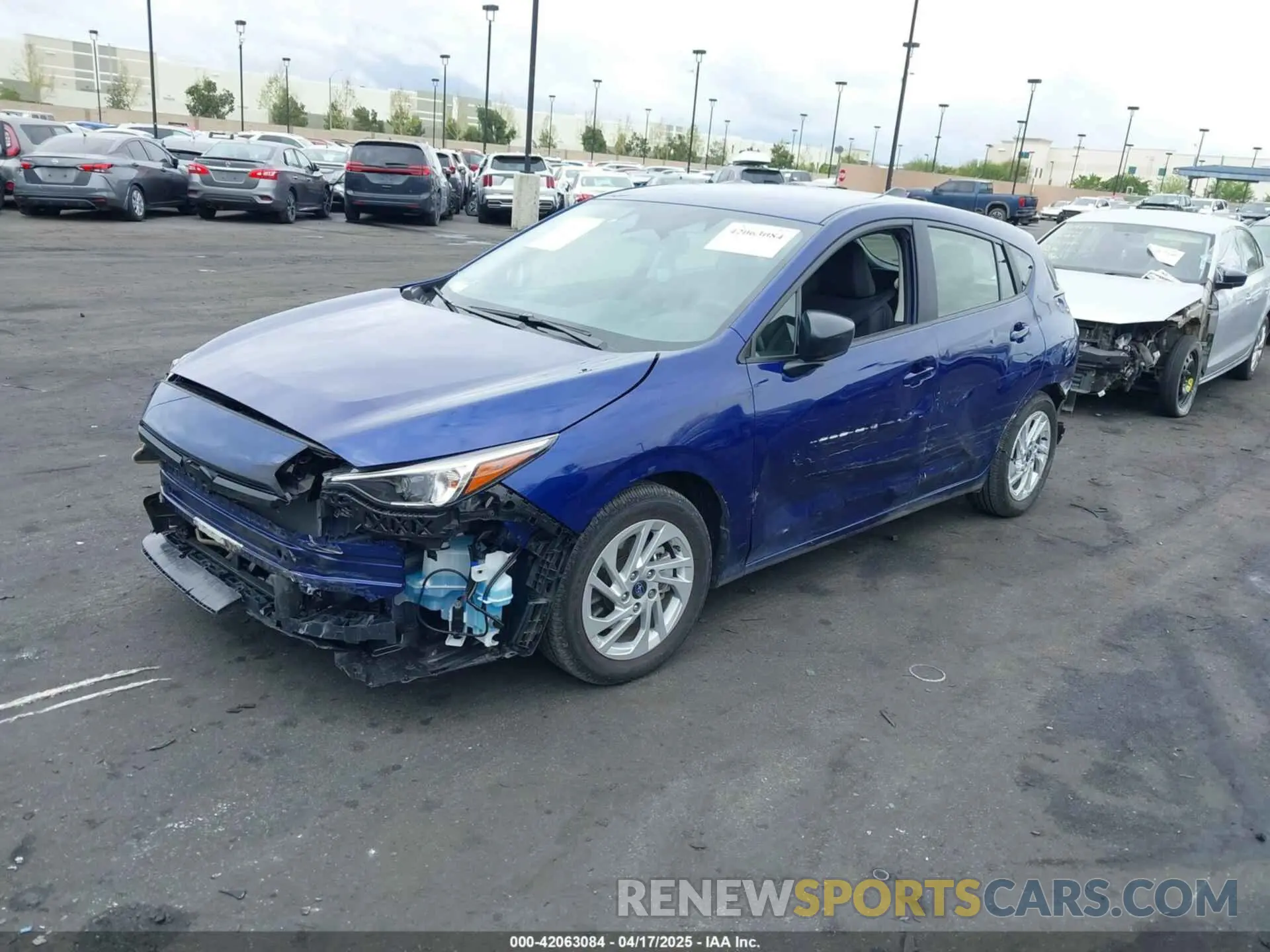 2 Photograph of a damaged car JF1GUABC0R8896160 SUBARU IMPREZA 2024