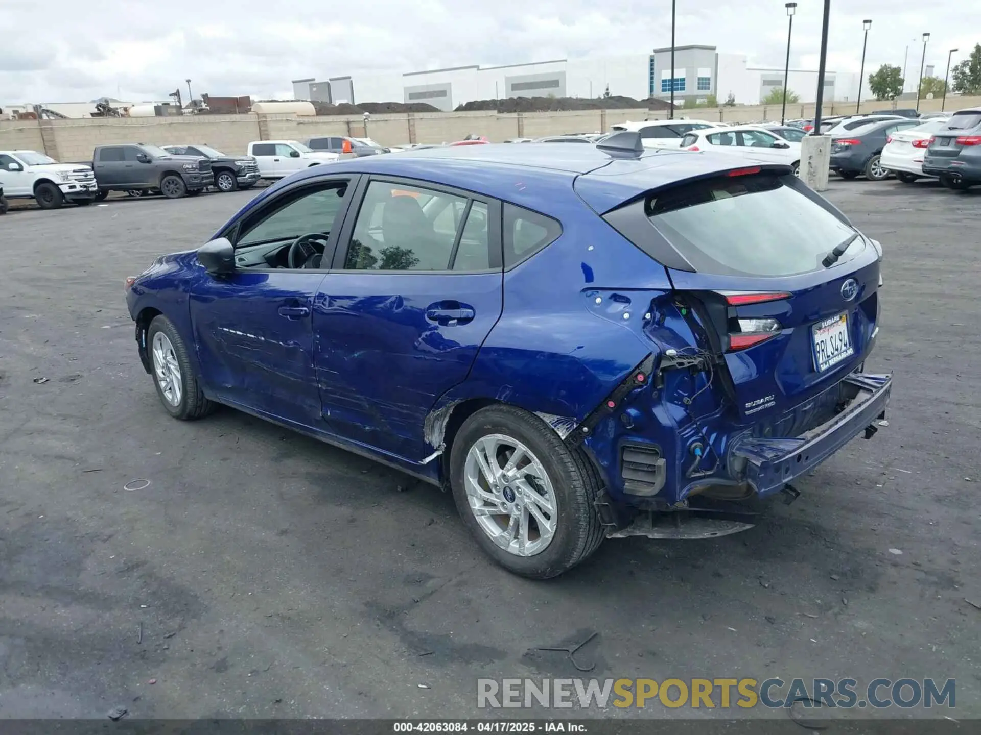 3 Photograph of a damaged car JF1GUABC0R8896160 SUBARU IMPREZA 2024