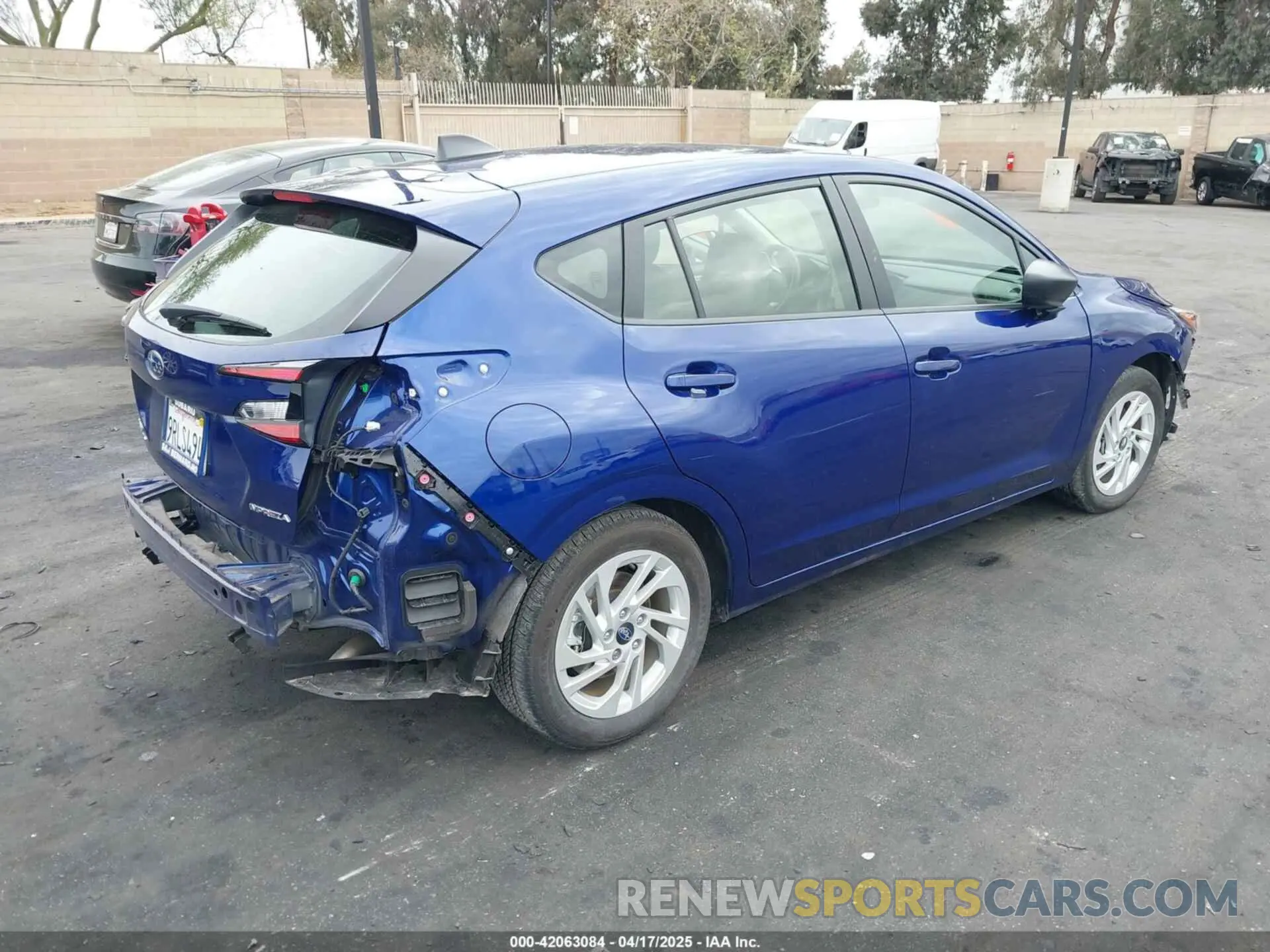 4 Photograph of a damaged car JF1GUABC0R8896160 SUBARU IMPREZA 2024