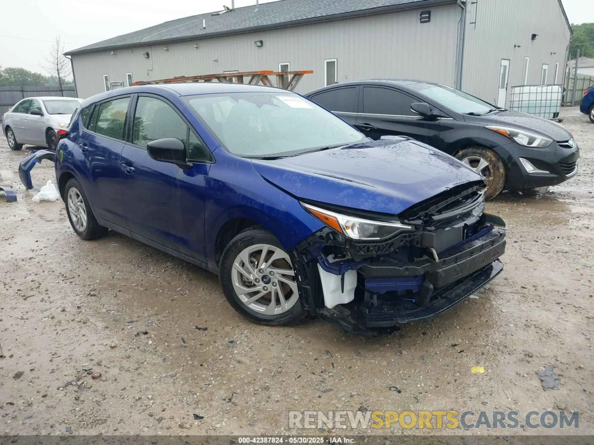 1 Photograph of a damaged car JF1GUABC0R8900790 SUBARU IMPREZA 2024