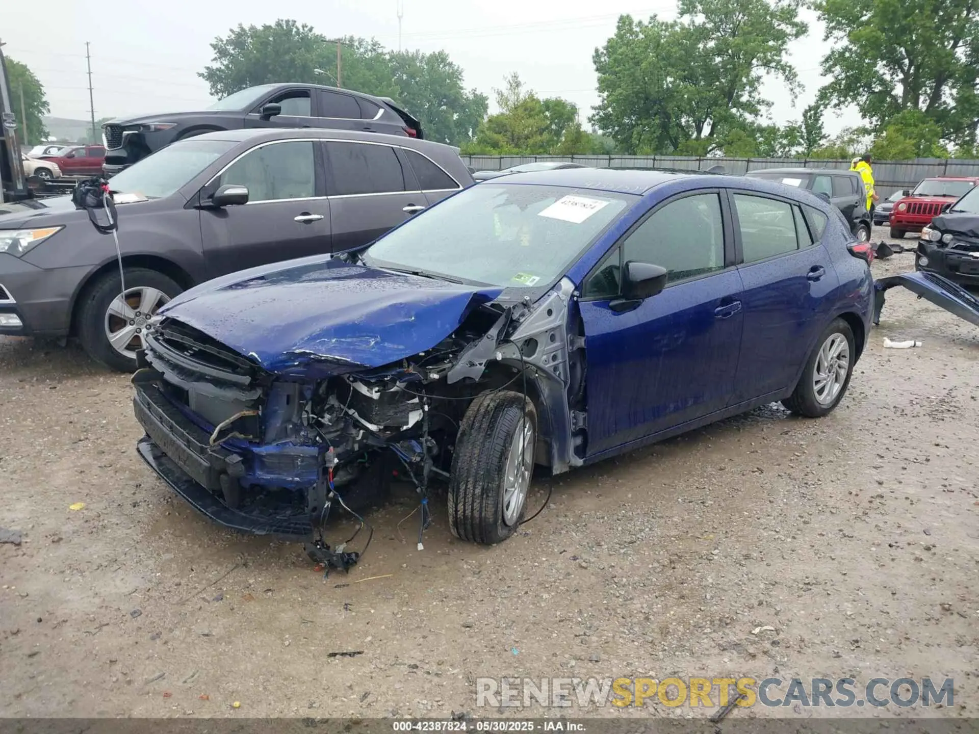 2 Photograph of a damaged car JF1GUABC0R8900790 SUBARU IMPREZA 2024