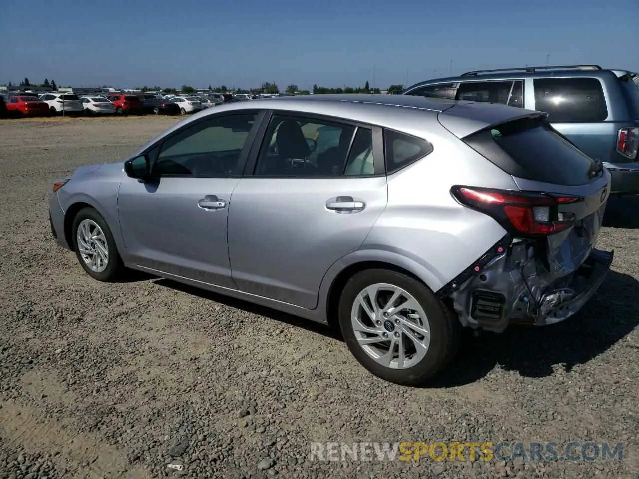 2 Photograph of a damaged car JF1GUABC1R8243045 SUBARU IMPREZA 2024