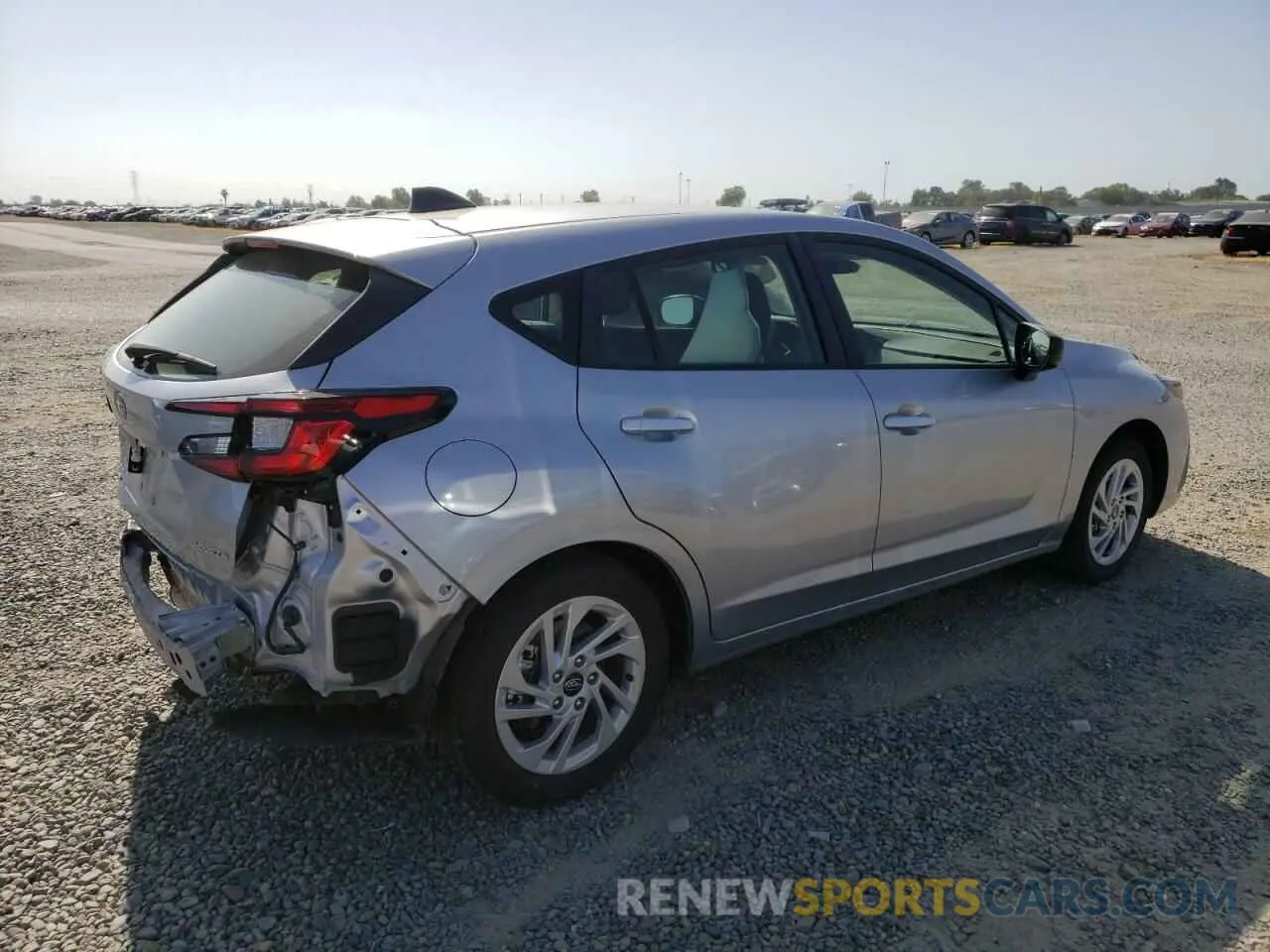 3 Photograph of a damaged car JF1GUABC1R8243045 SUBARU IMPREZA 2024