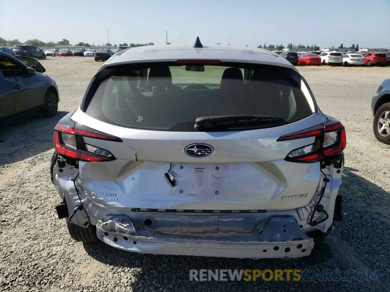 6 Photograph of a damaged car JF1GUABC1R8243045 SUBARU IMPREZA 2024