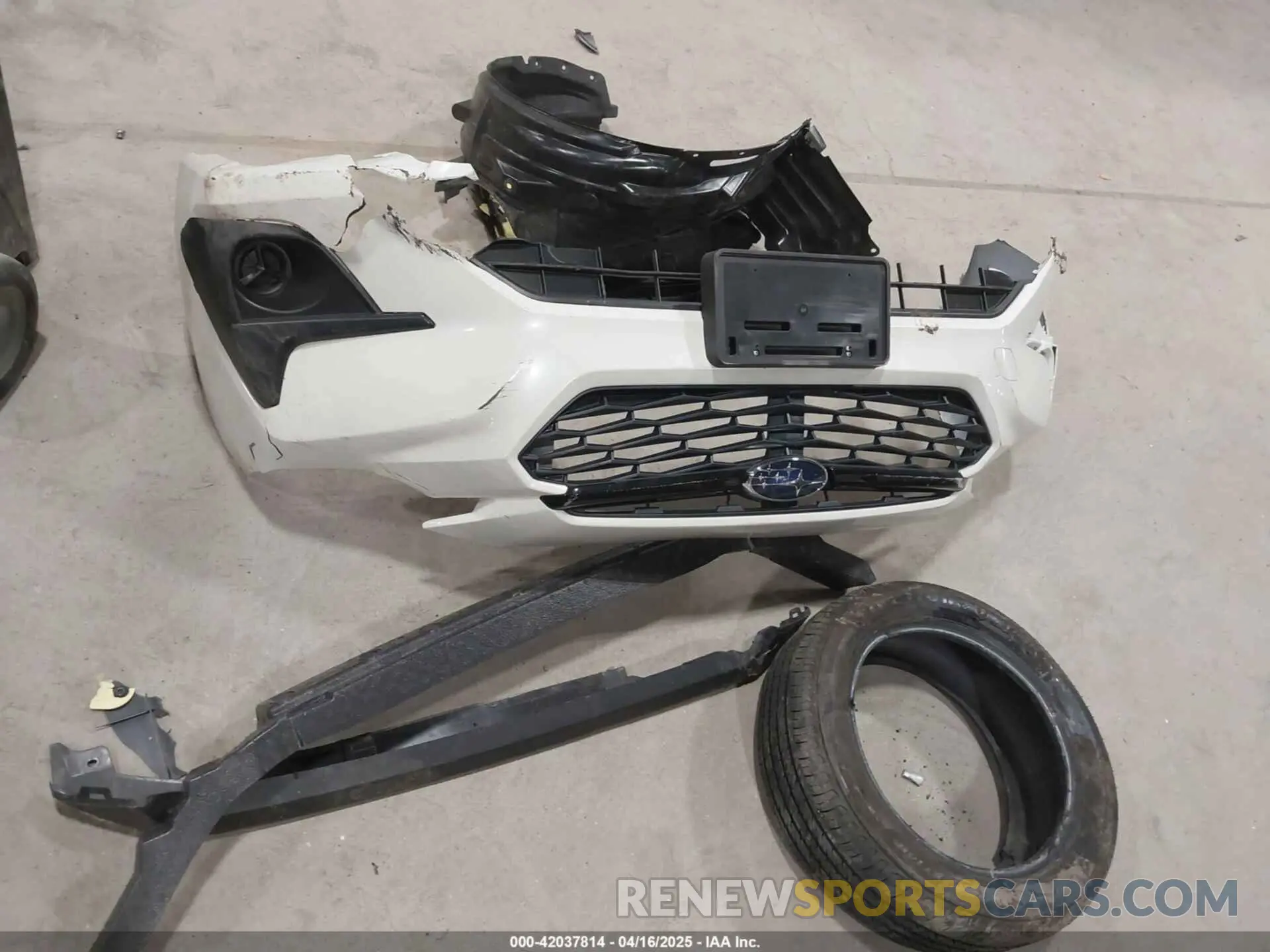 12 Photograph of a damaged car JF1GUABC1R8302840 SUBARU IMPREZA 2024