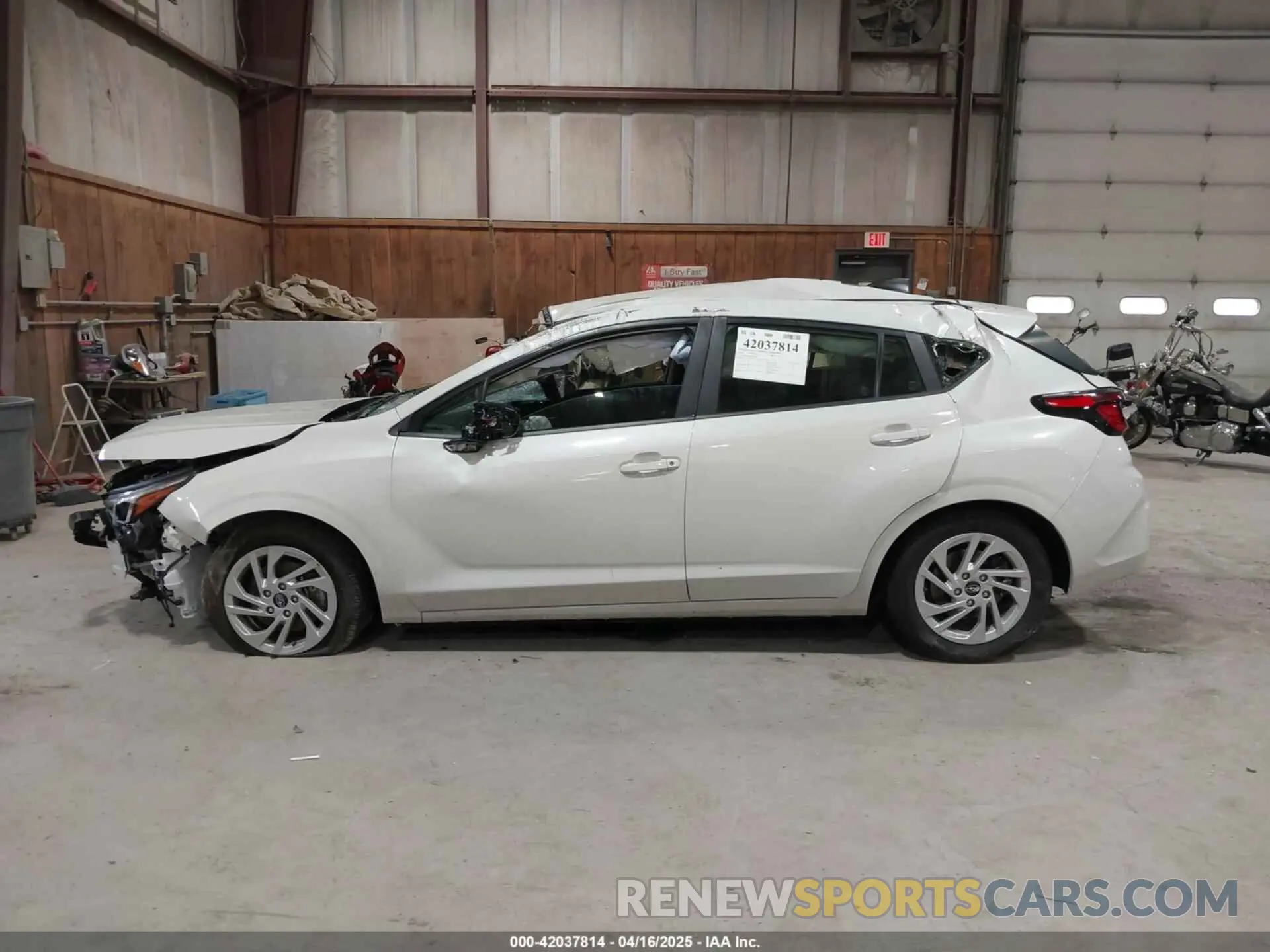 15 Photograph of a damaged car JF1GUABC1R8302840 SUBARU IMPREZA 2024