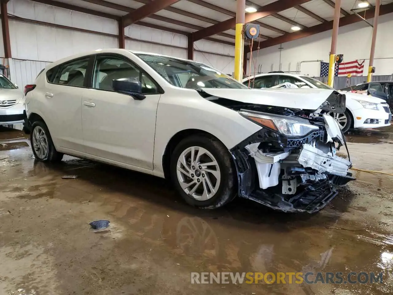 4 Photograph of a damaged car JF1GUABC1R8324983 SUBARU IMPREZA 2024