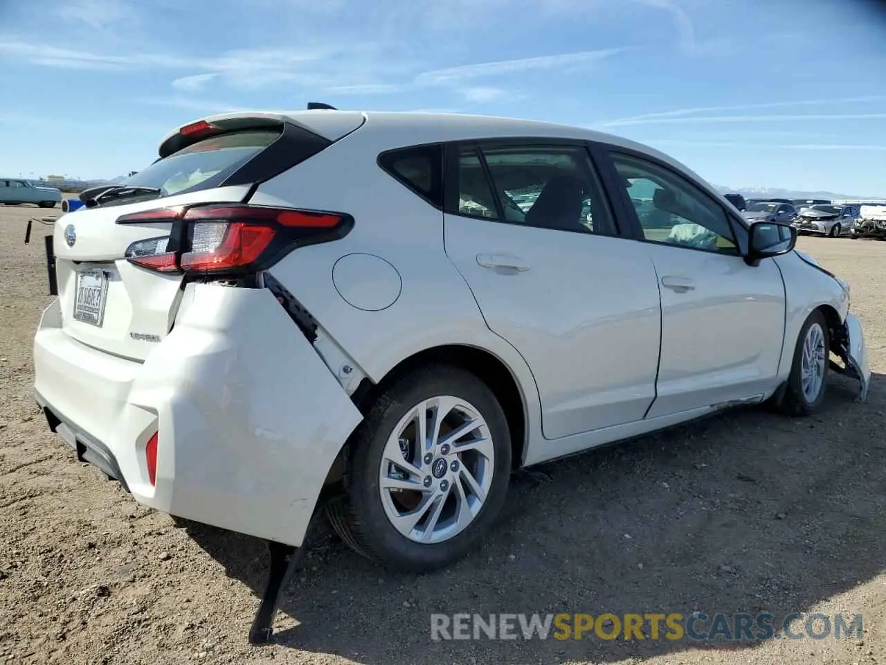 3 Photograph of a damaged car JF1GUABC1R8336714 SUBARU IMPREZA 2024