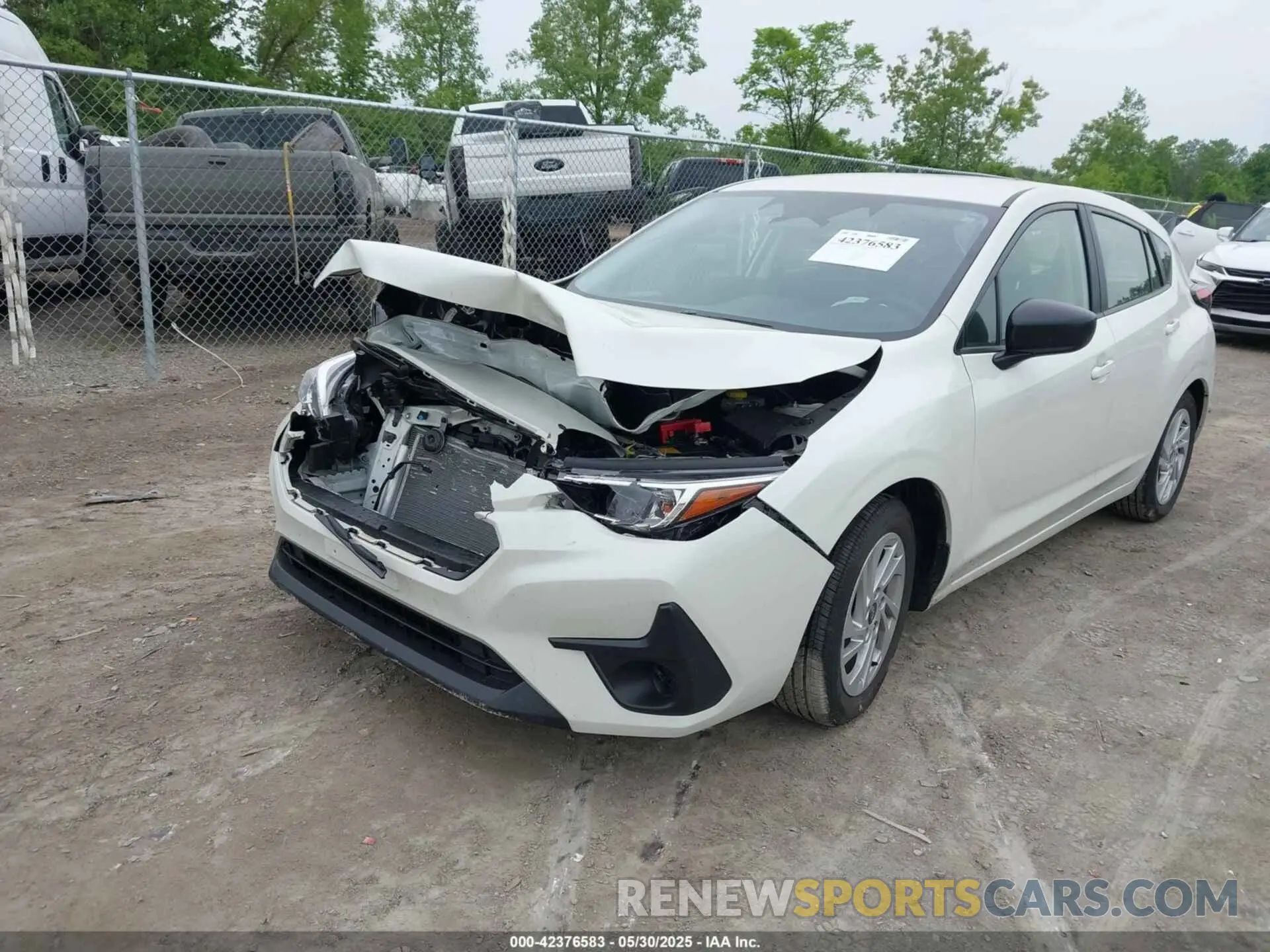 2 Photograph of a damaged car JF1GUABC1R8346420 SUBARU IMPREZA 2024