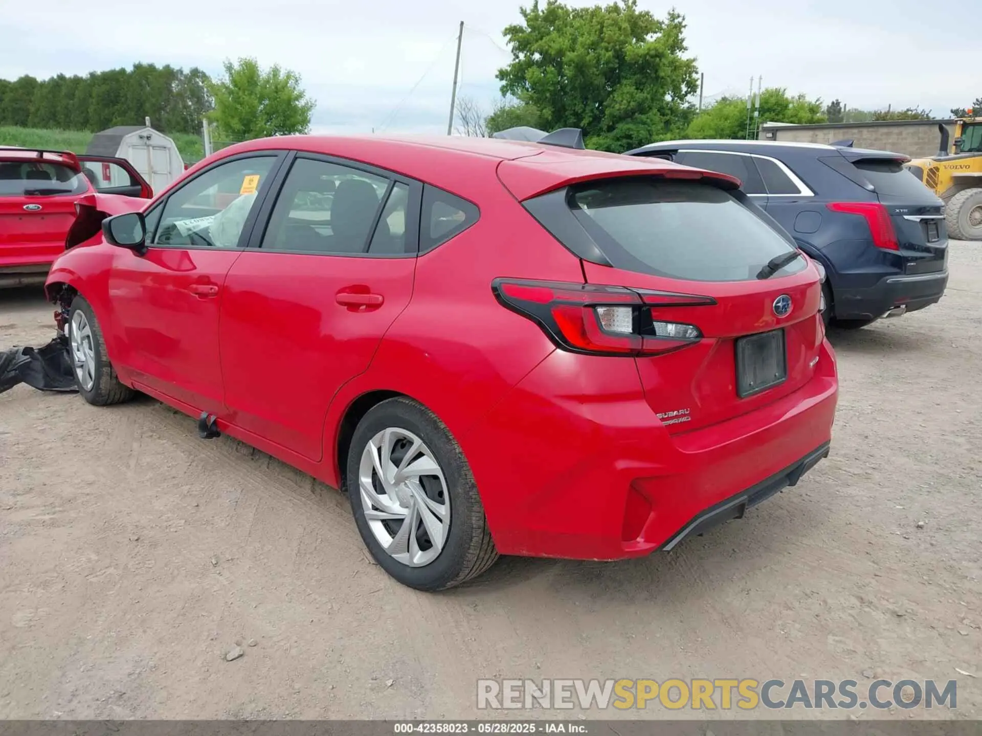 3 Photograph of a damaged car JF1GUABC1R8369339 SUBARU IMPREZA 2024