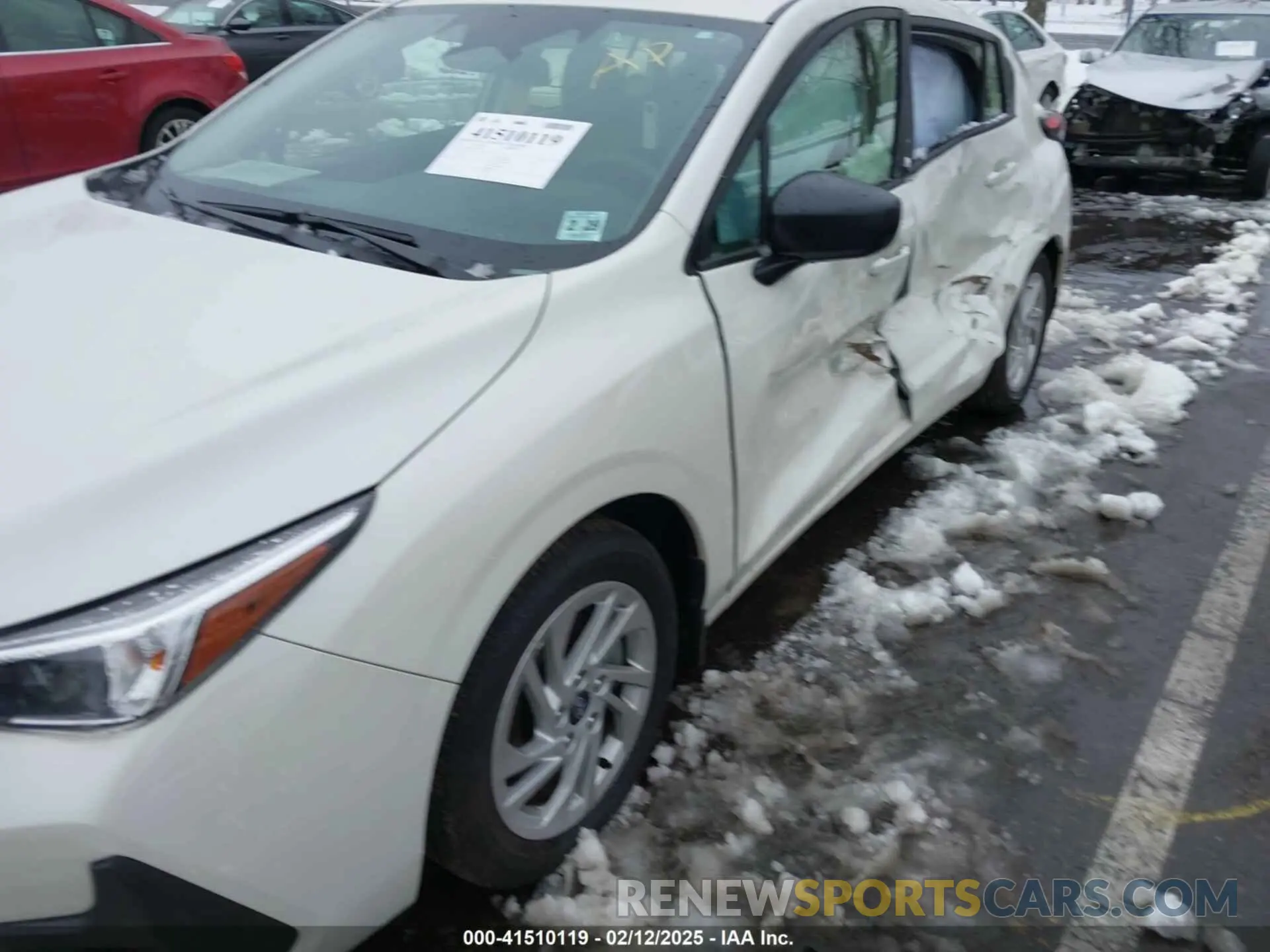 6 Photograph of a damaged car JF1GUABC2R8320005 SUBARU IMPREZA 2024
