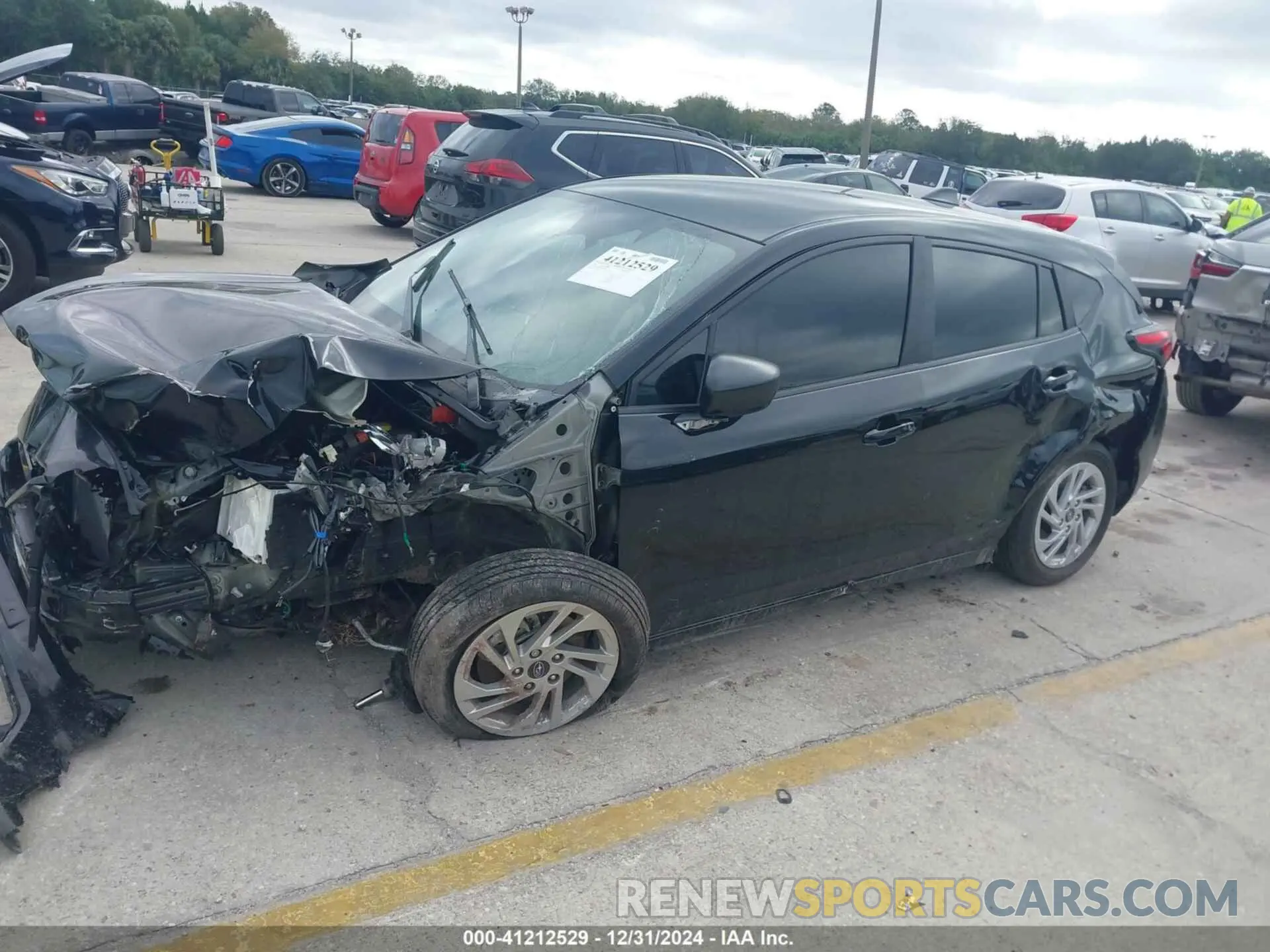 14 Photograph of a damaged car JF1GUABC2R8358365 SUBARU IMPREZA 2024