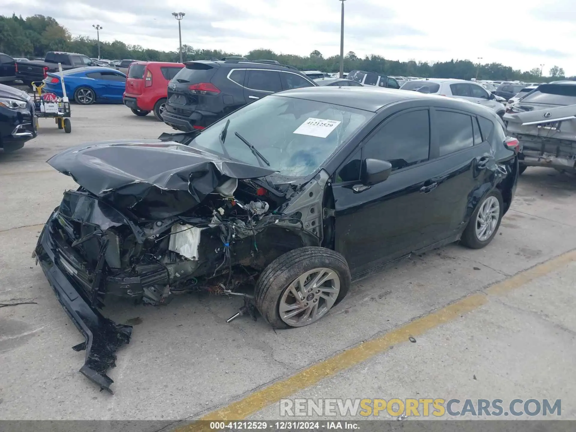 2 Photograph of a damaged car JF1GUABC2R8358365 SUBARU IMPREZA 2024