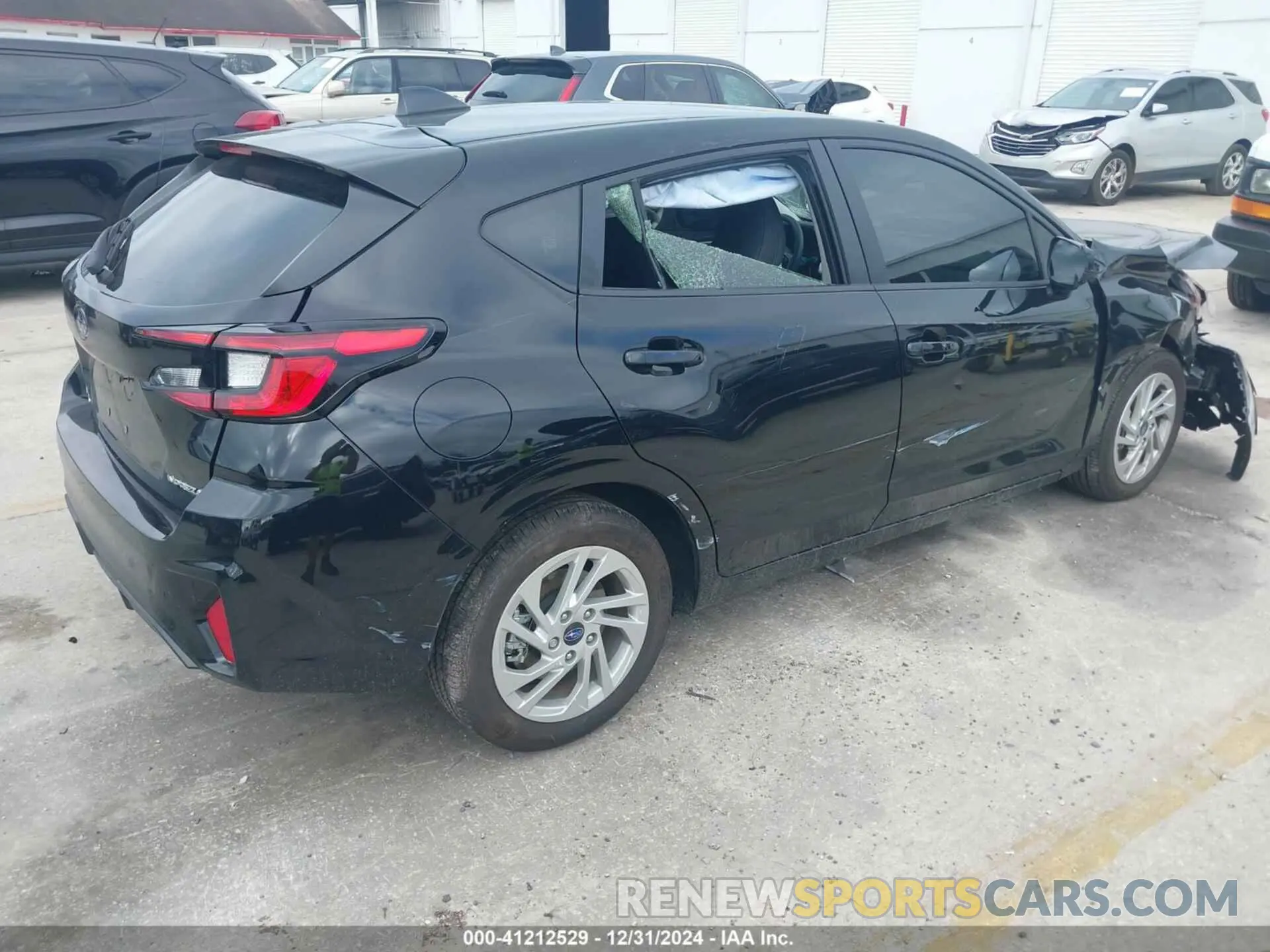4 Photograph of a damaged car JF1GUABC2R8358365 SUBARU IMPREZA 2024