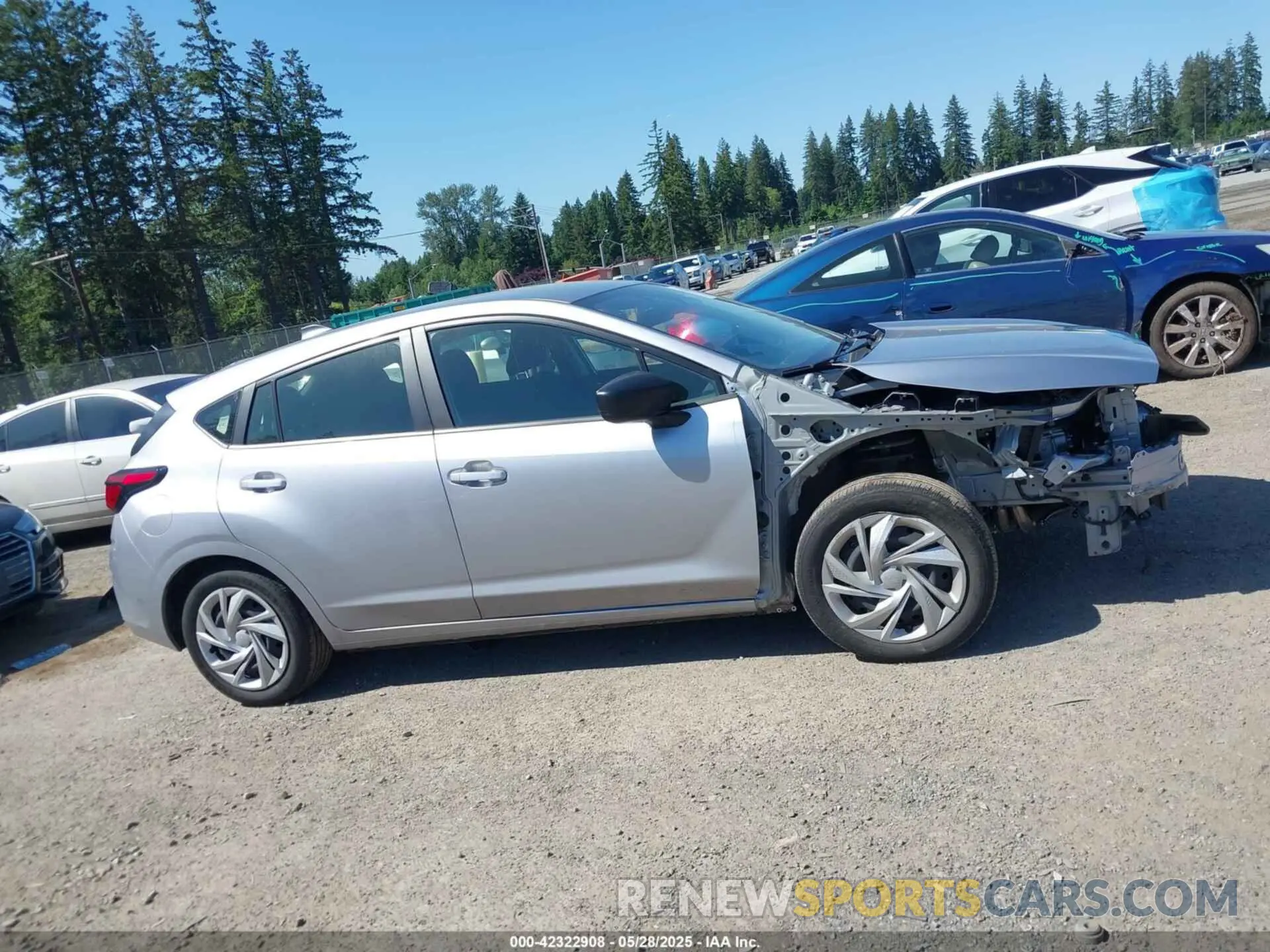 14 Photograph of a damaged car JF1GUABC3R8238767 SUBARU IMPREZA 2024