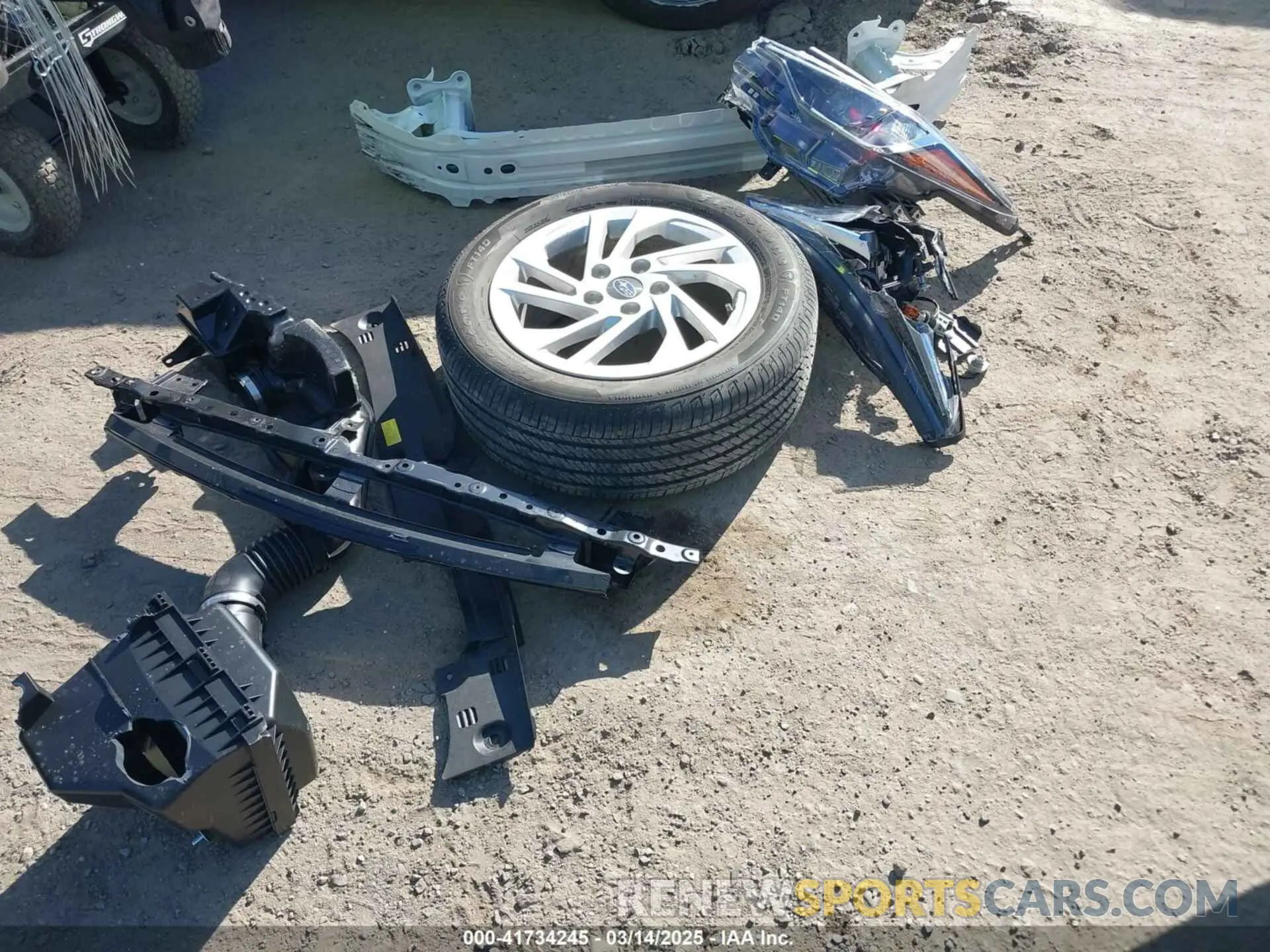12 Photograph of a damaged car JF1GUABC3R8344104 SUBARU IMPREZA 2024