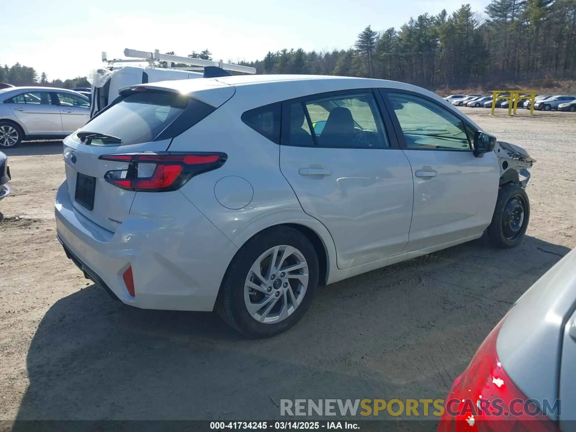 14 Photograph of a damaged car JF1GUABC3R8344104 SUBARU IMPREZA 2024