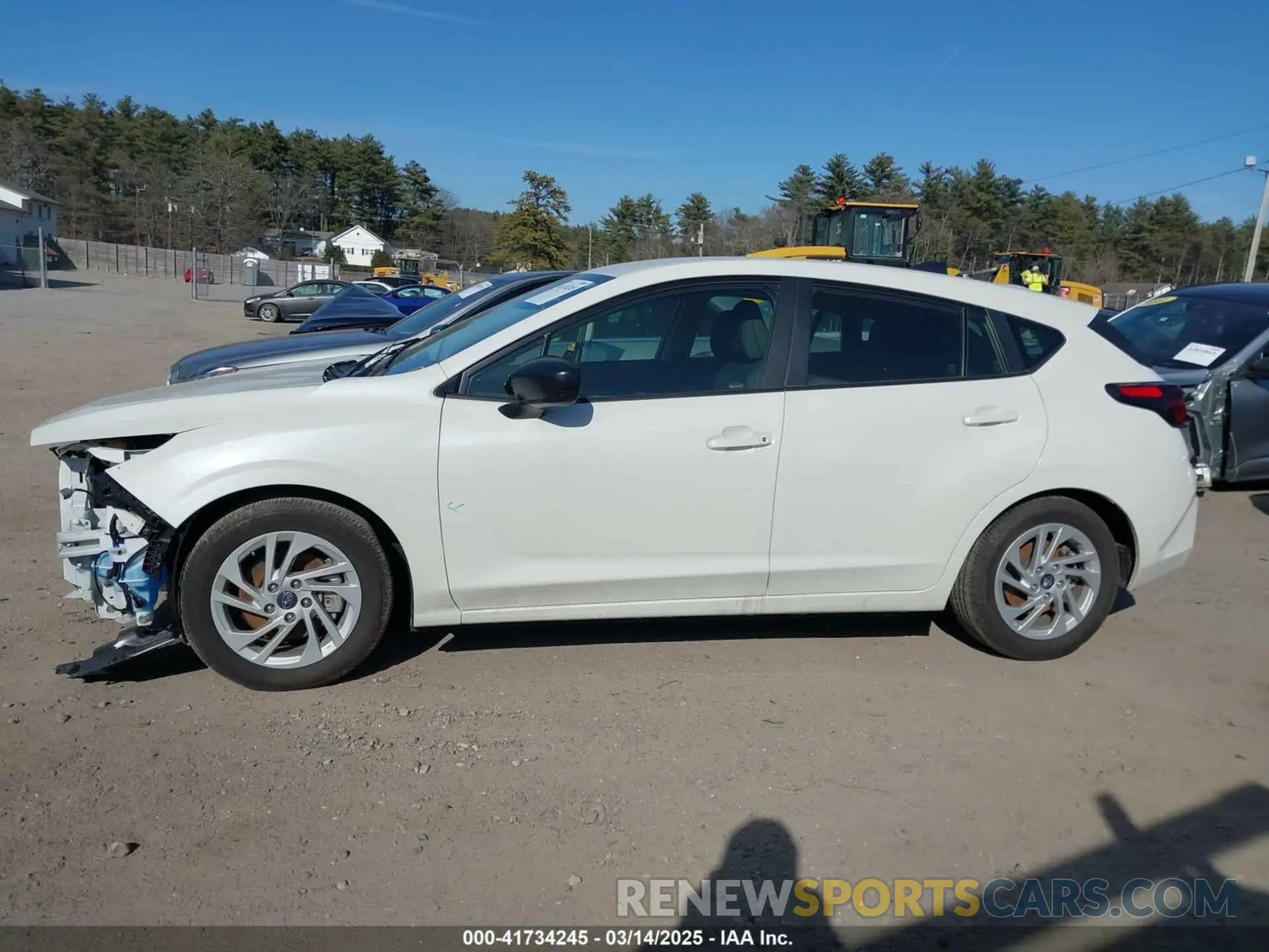 15 Photograph of a damaged car JF1GUABC3R8344104 SUBARU IMPREZA 2024