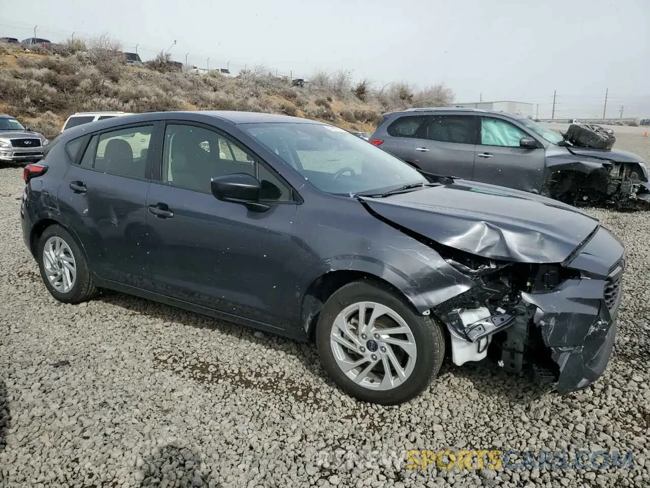 4 Photograph of a damaged car JF1GUABC3R8852220 SUBARU IMPREZA 2024