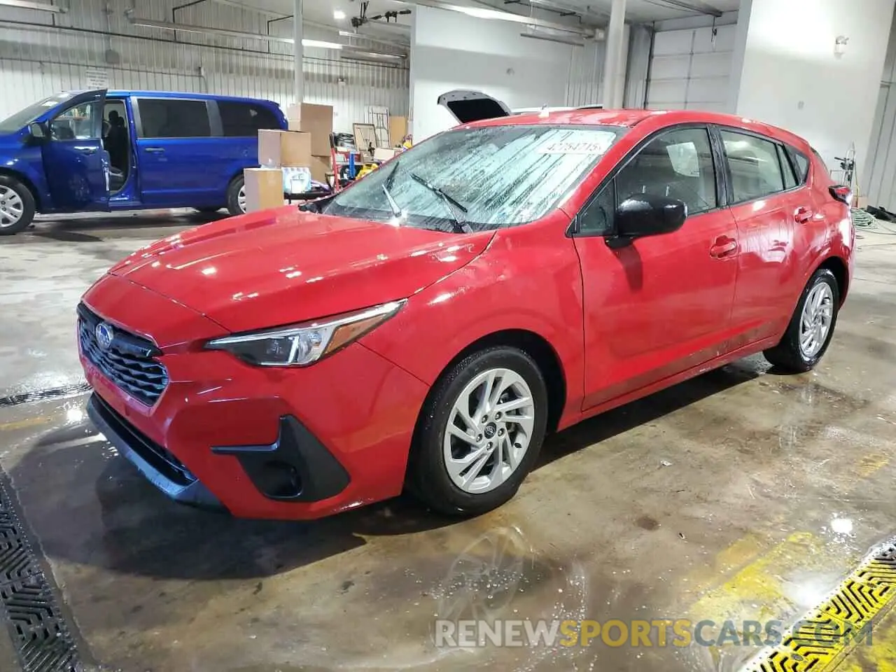 1 Photograph of a damaged car JF1GUABC4R8239930 SUBARU IMPREZA 2024
