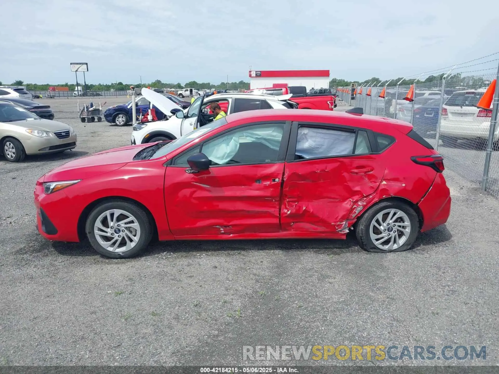 14 Photograph of a damaged car JF1GUABC4R8276492 SUBARU IMPREZA 2024