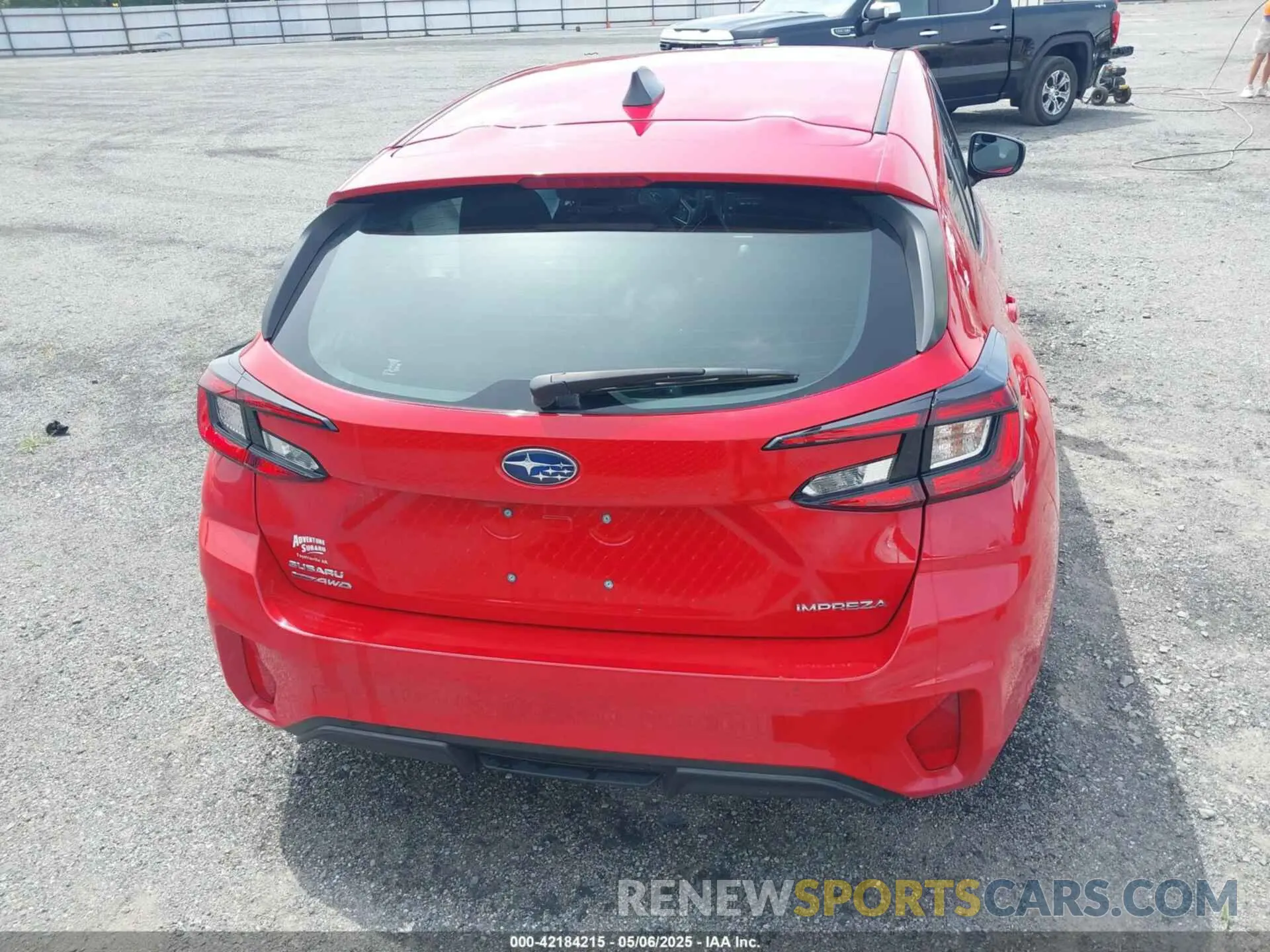 16 Photograph of a damaged car JF1GUABC4R8276492 SUBARU IMPREZA 2024